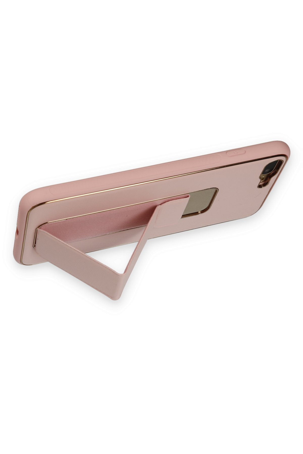 Newface iPhone 8 Plus Kılıf Lansman Legant Silikon - Açık Pembe