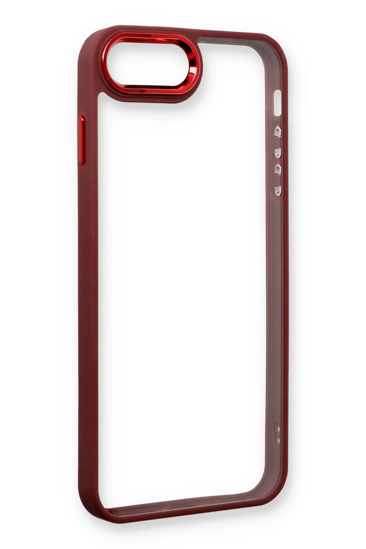 Newface iPhone 8 Plus Kılıf Montreal Silikon Kapak - Pembe