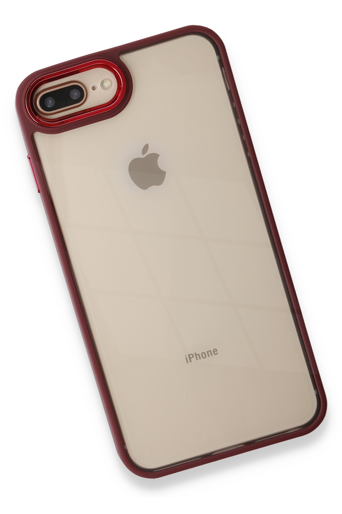 Newface iPhone 8 Plus Kılıf Montreal Silikon Kapak - Pembe