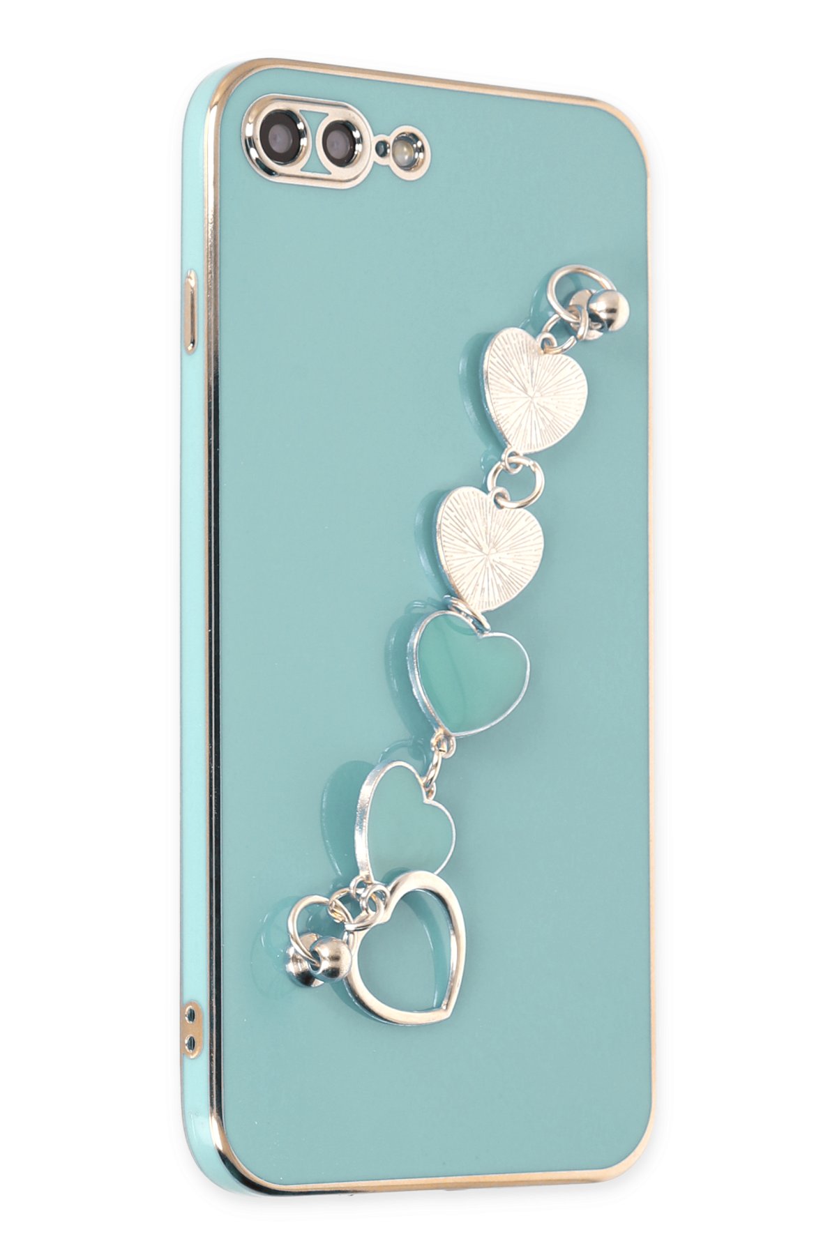 Newface iPhone 8 Plus Kılıf Magneticsafe Şeffaf Silikon - Şeffaf