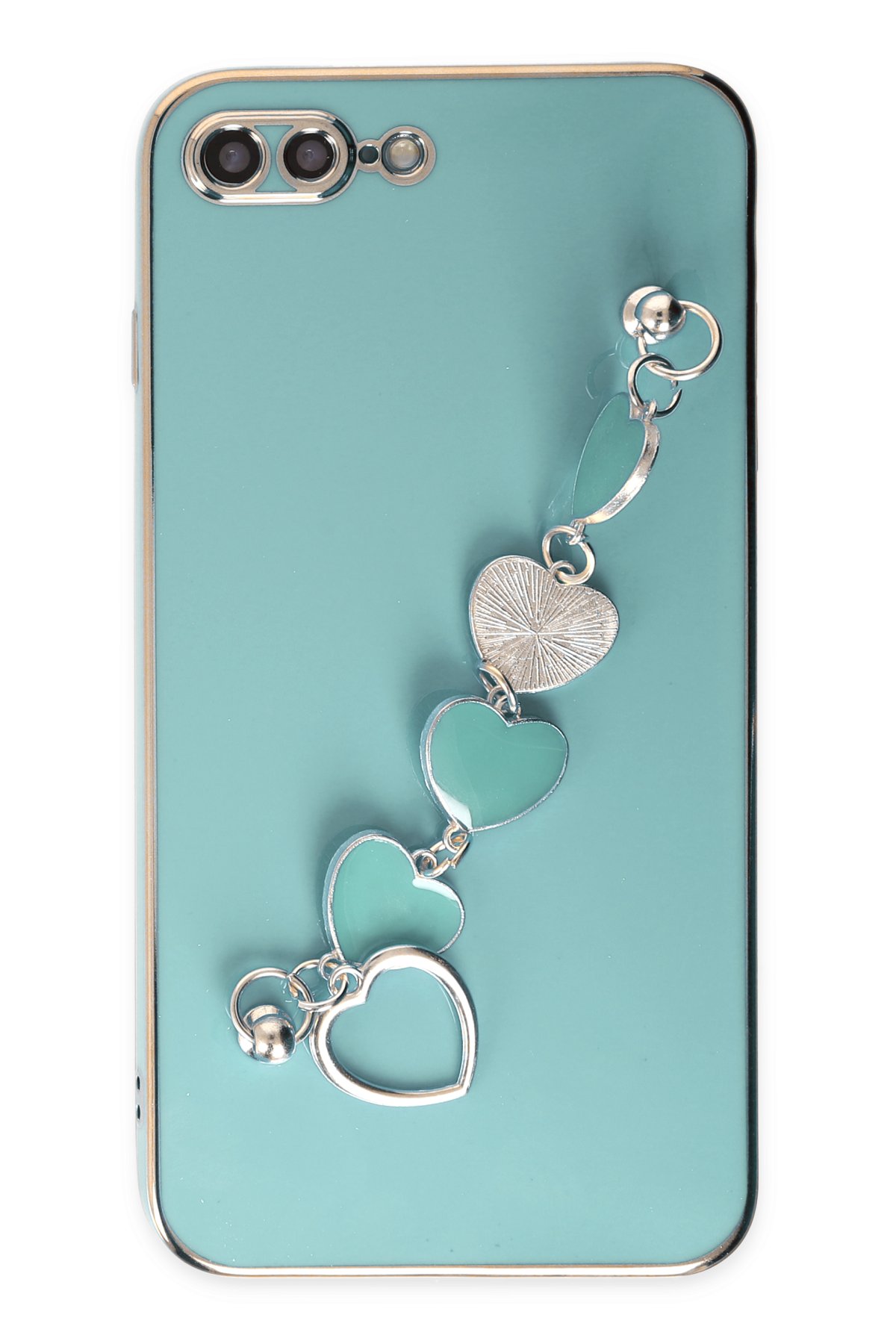 Newface iPhone 8 Plus Kılıf Magneticsafe Şeffaf Silikon - Şeffaf