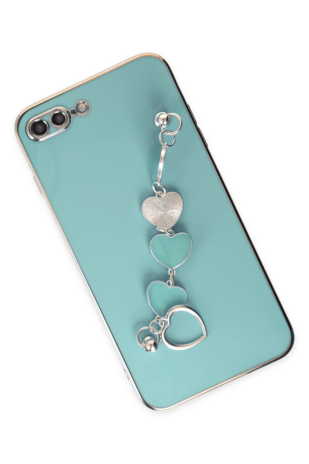 Newface iPhone 8 Plus Kılıf Magneticsafe Şeffaf Silikon - Şeffaf