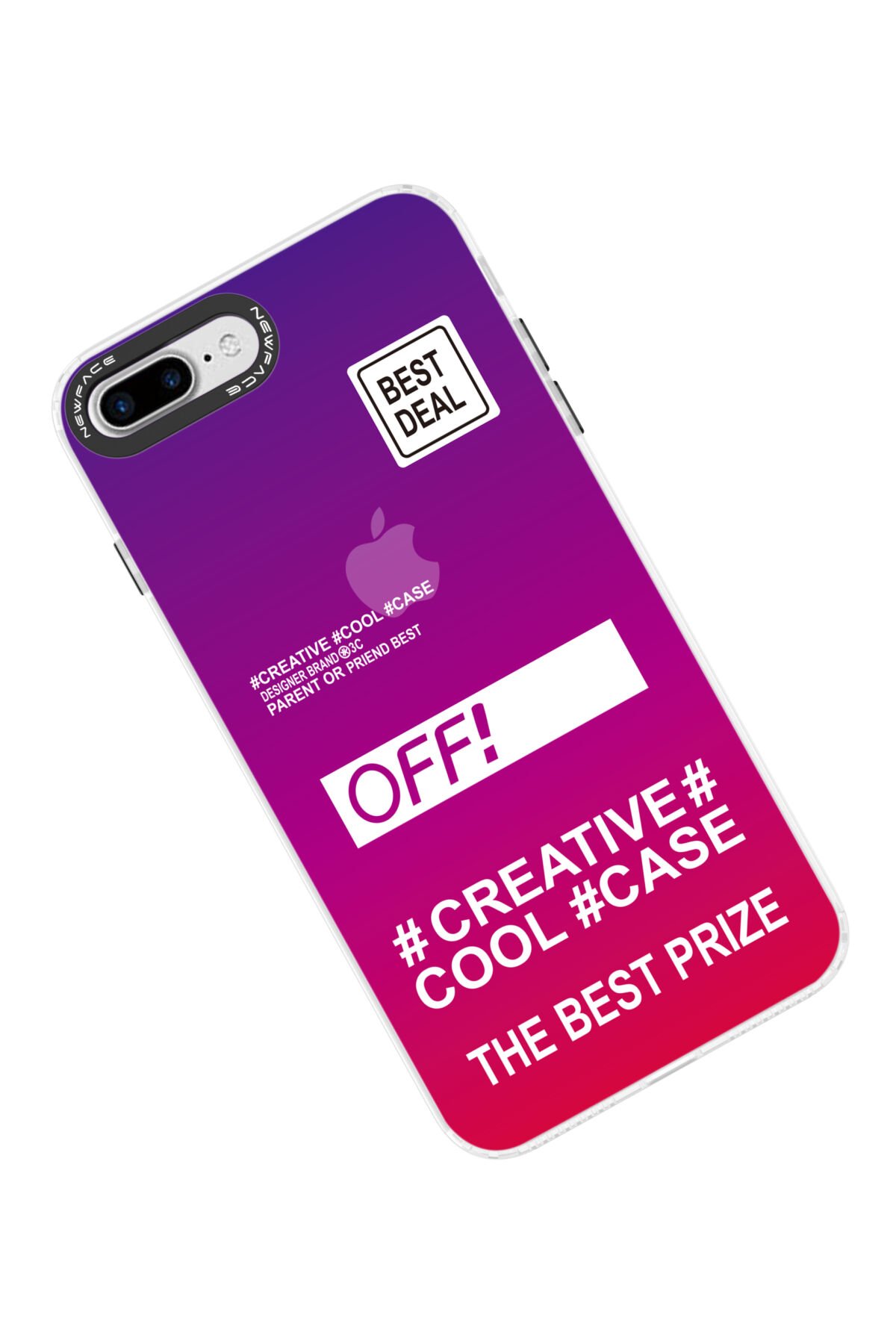 Newface iPhone 8 Plus Mat Seramik Nano Ekran Koruyucu - Siyah