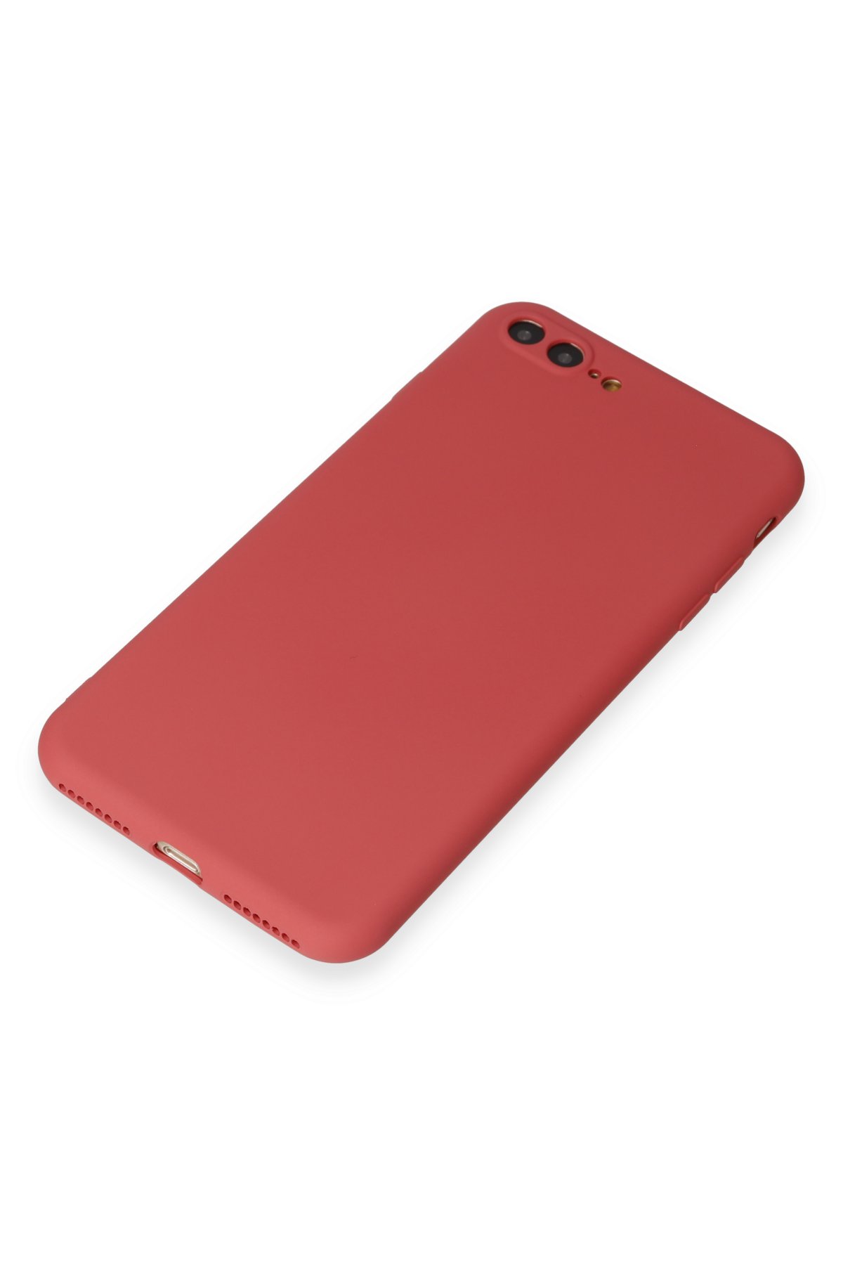 Newface iPhone 8 Plus Kılıf First Silikon - Koyu Mavi