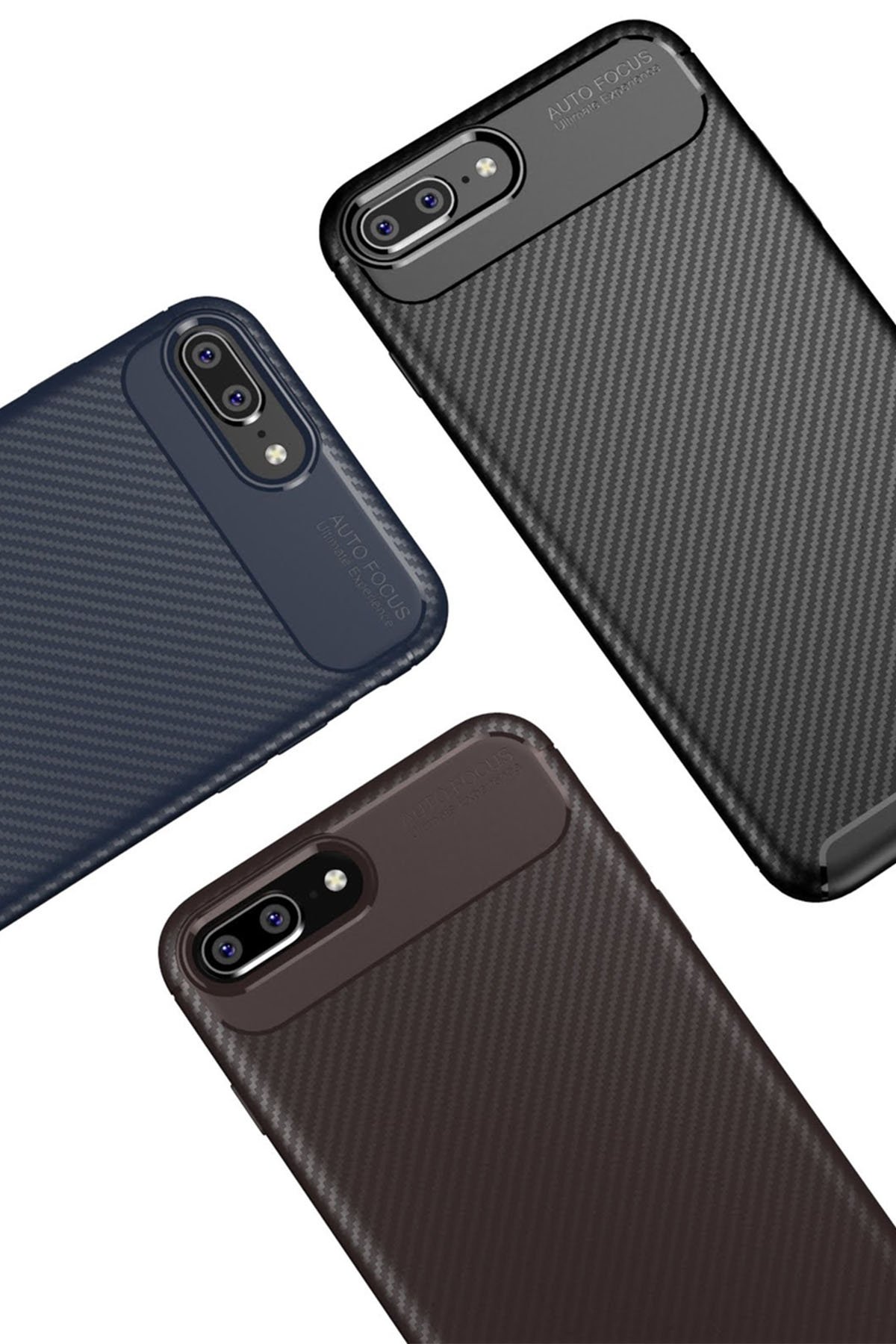 Newface iPhone 8 Plus Kılıf Daisy Simli Magsafe Kapak - Mavi