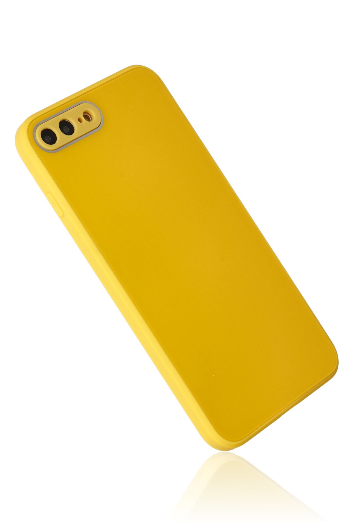 Newface iPhone 8 Plus Kılıf Montreal Silikon Kapak - Kırmızı