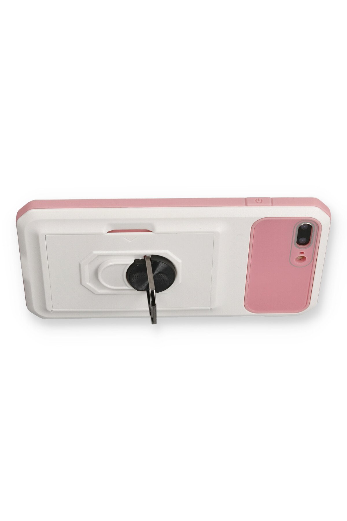 Newface iPhone 8 Plus Kılıf Sweet Desenli Silikon Kapak - Açık Mavi