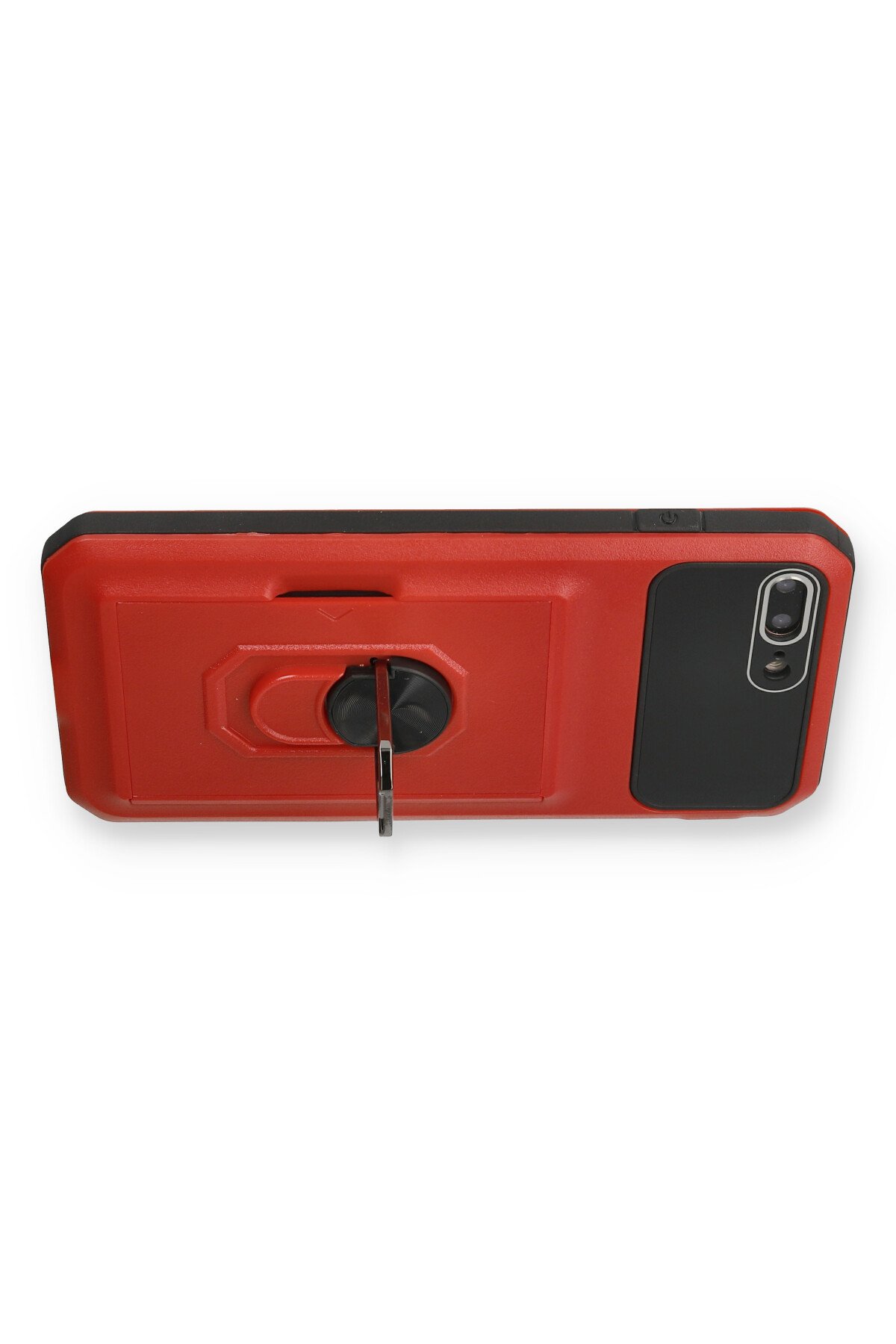 Newface iPhone 8 Plus Kılıf Tank Silikon Kapak - Siyah