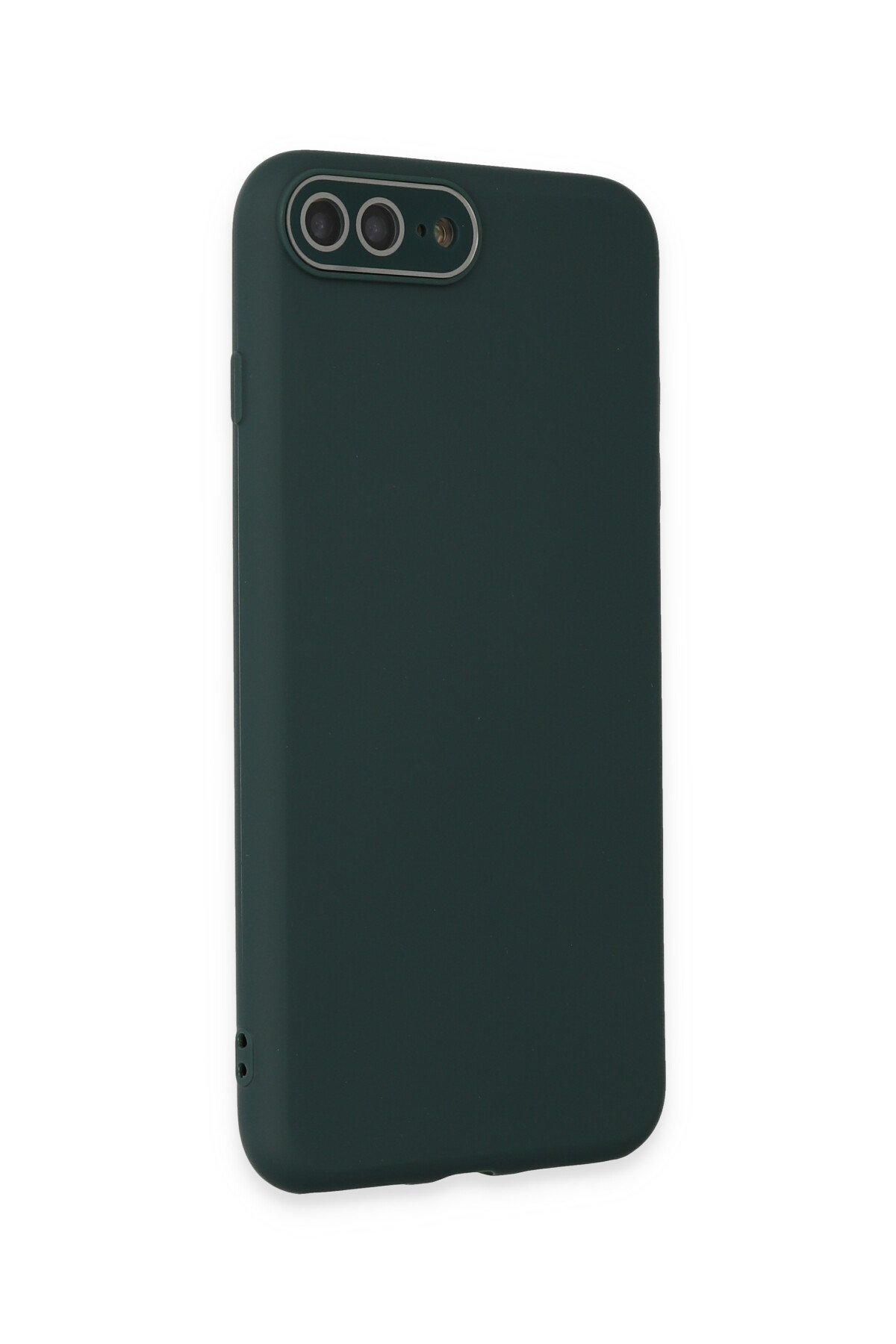 Newface iPhone 8 Plus Kılıf Montreal Silikon Kapak - Siyah