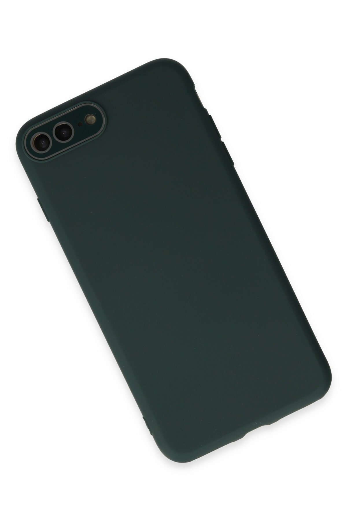 Newface iPhone 8 Plus Kılıf Montreal Silikon Kapak - Siyah