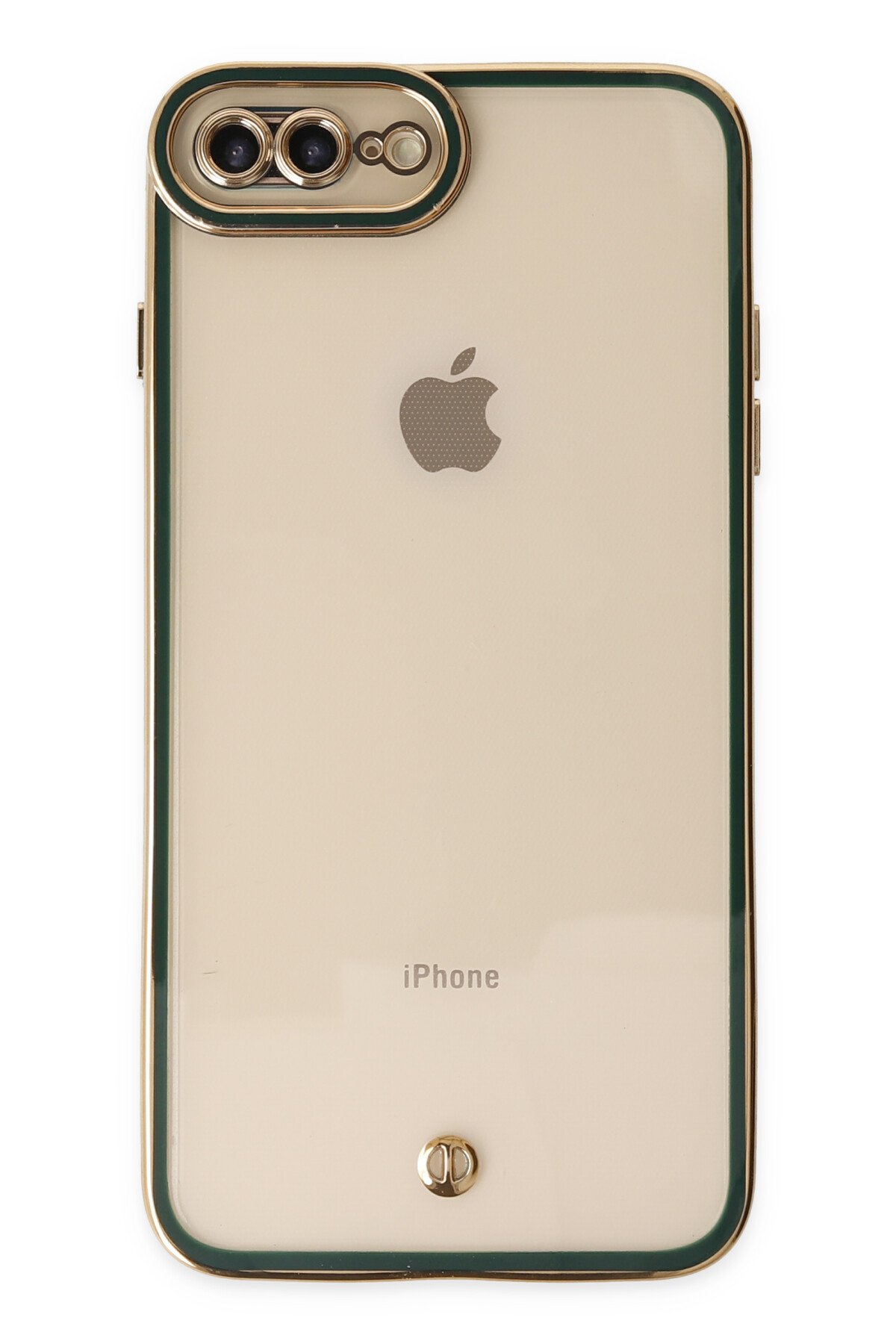Newface iPhone 8 Plus 3D Antistatik Hayalet Cam Ekran Koruyucu - Siyah
