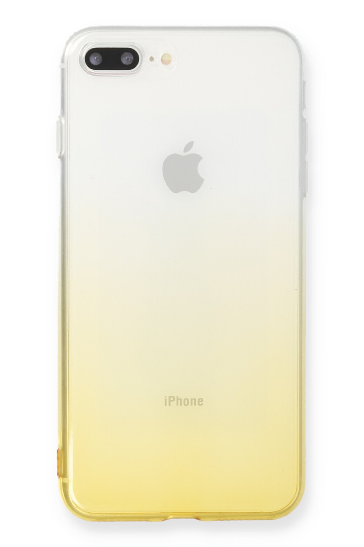 Newface iPhone 7 Plus Kılıf Pars Lens Yüzüklü Silikon - Gold