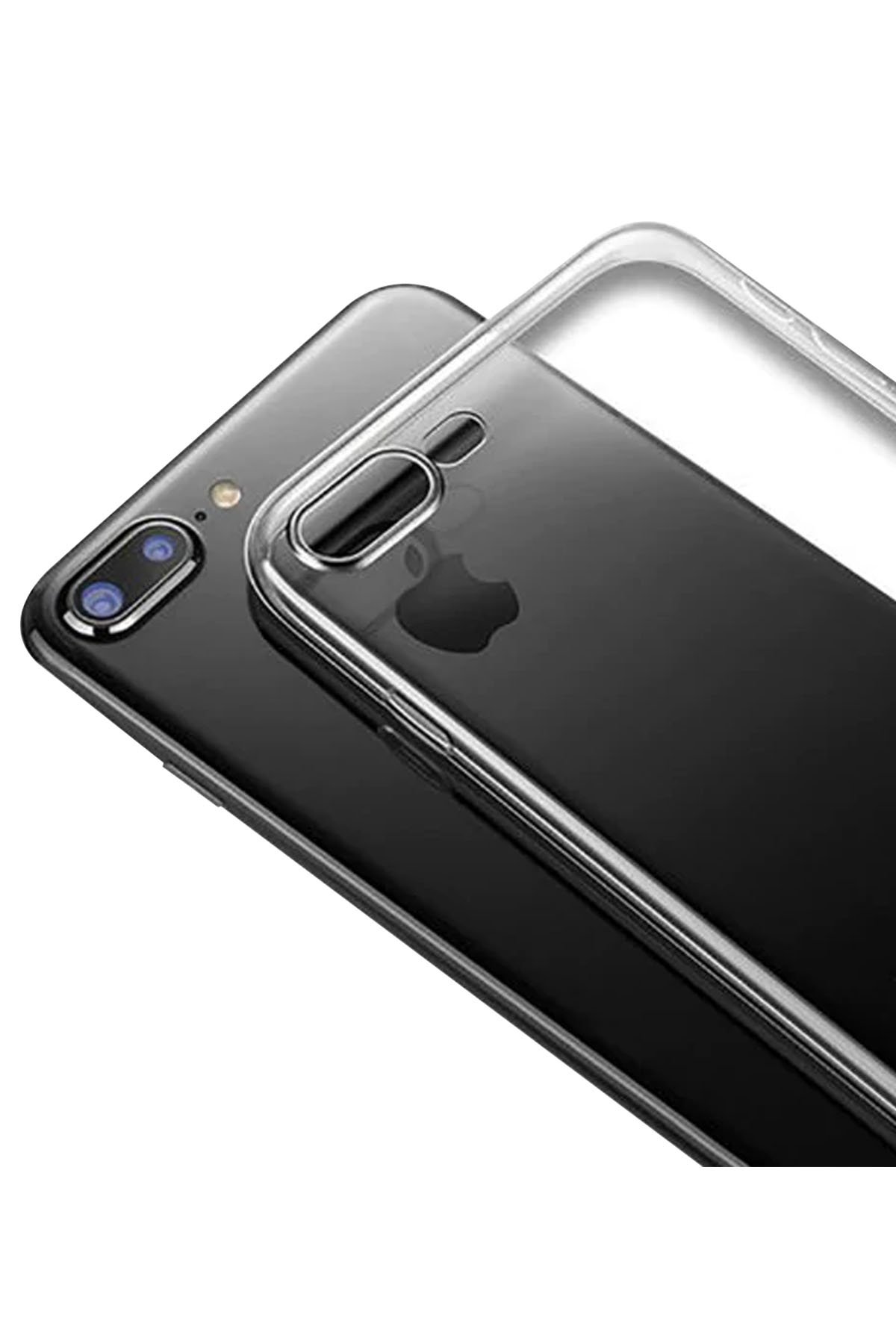 Newface iPhone 8 Plus Kılıf Lansman Legant Silikon - Sarı