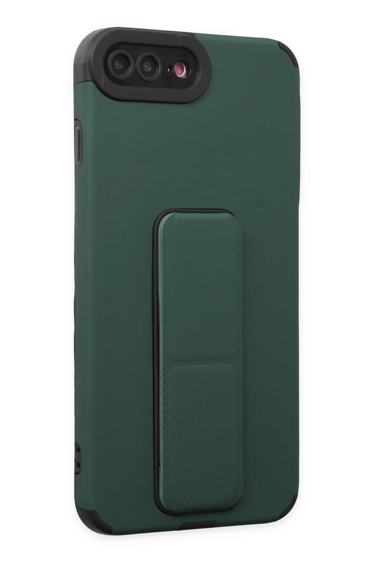 Newface iPhone 8 Plus Kılıf First Silikon - Koyu Yeşil