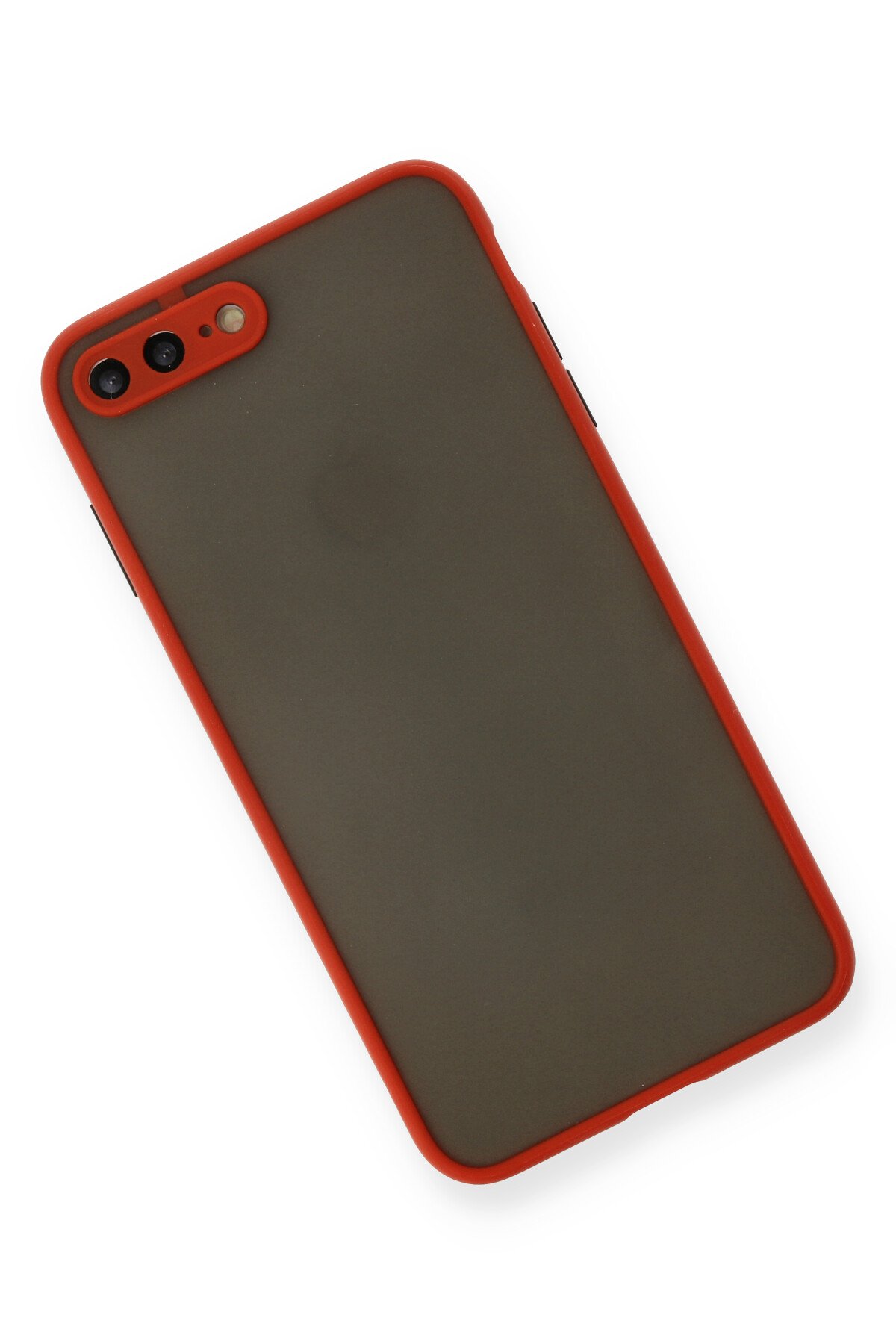 Newface iPhone 8 Plus Kılıf Zuma Kartvizitli Yüzüklü Silikon - Pembe