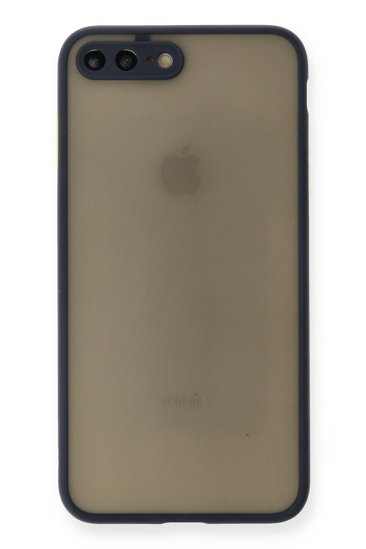 Newface iPhone 8 Plus Kılıf First Silikon - Bordo