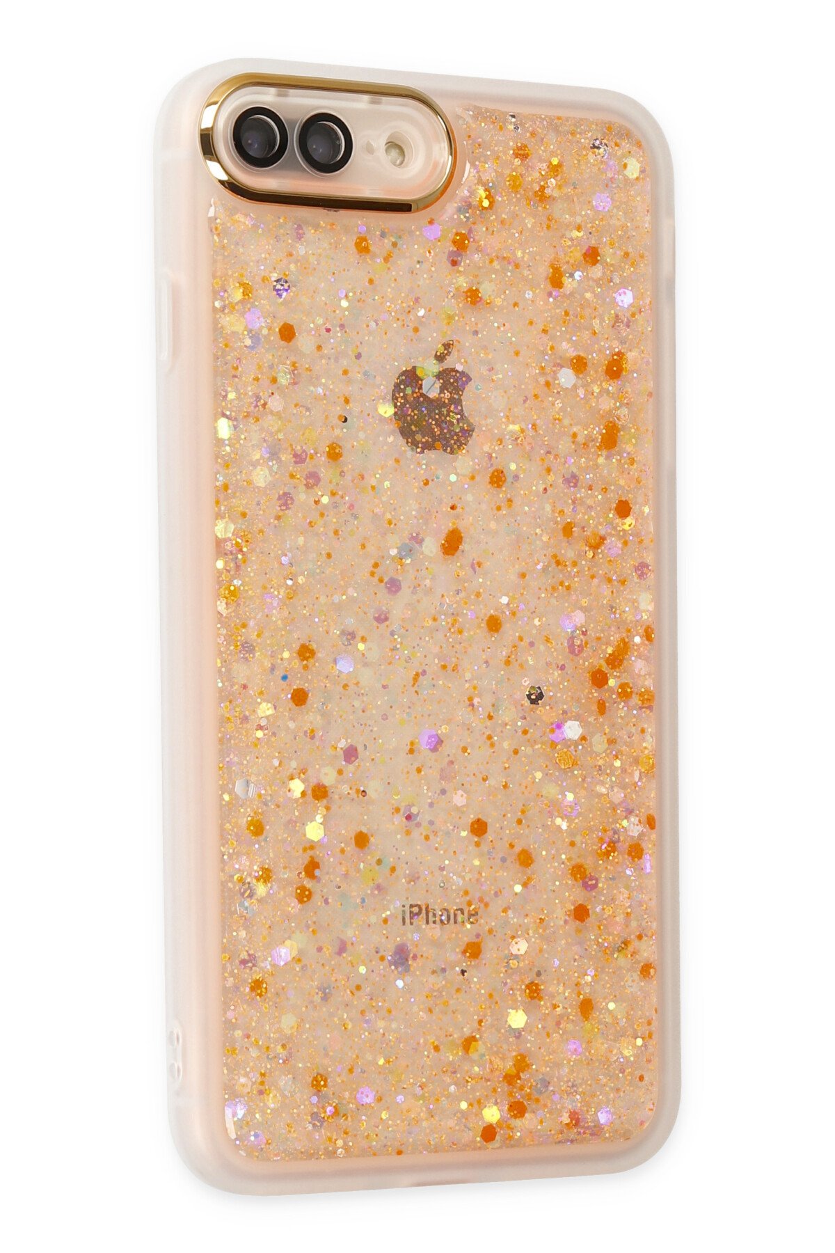 Newface iPhone 8 Plus Kılıf Lüx Şeffaf Silikon