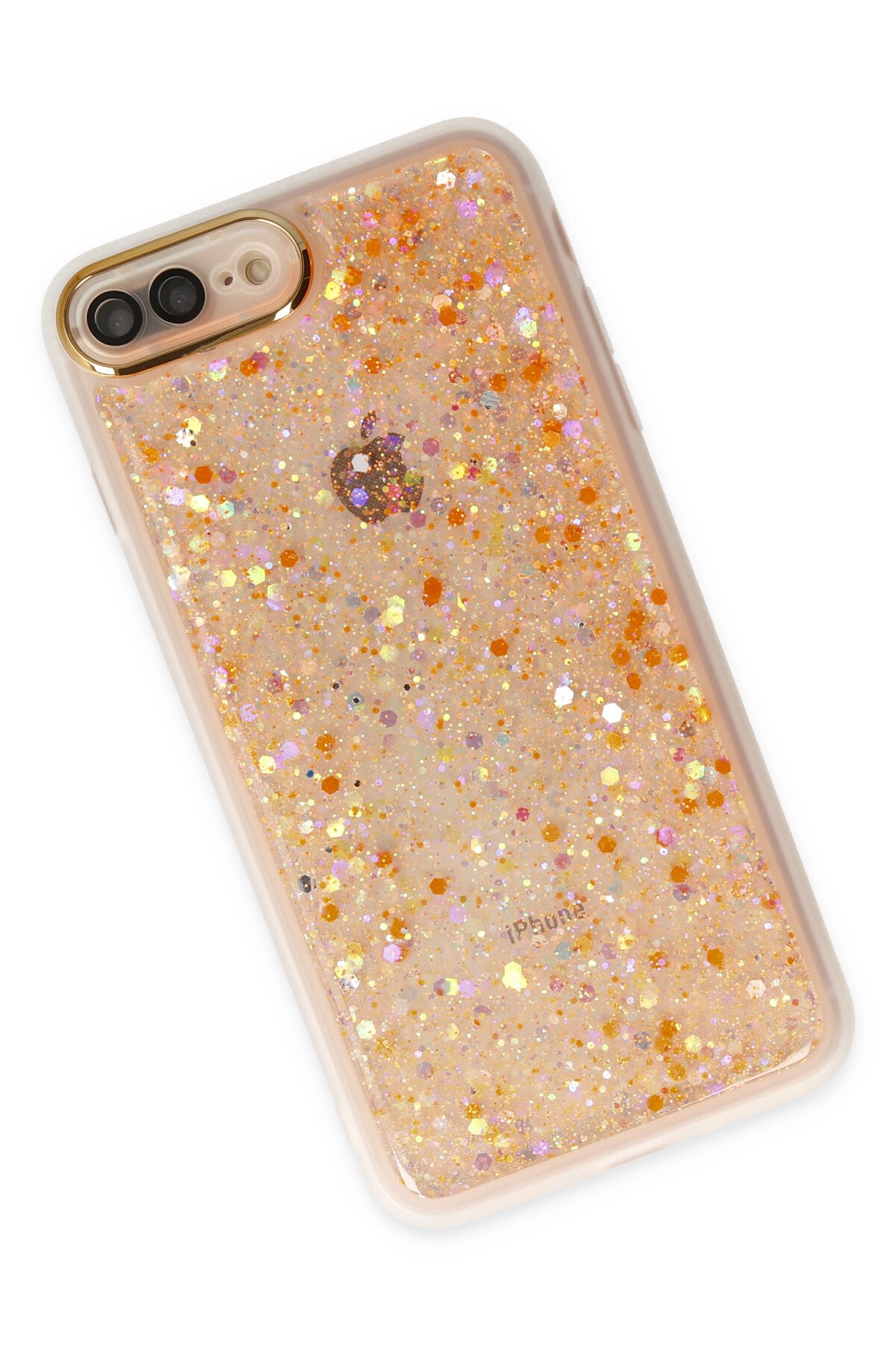 Newface iPhone 8 Plus Kılıf Lüx Şeffaf Silikon
