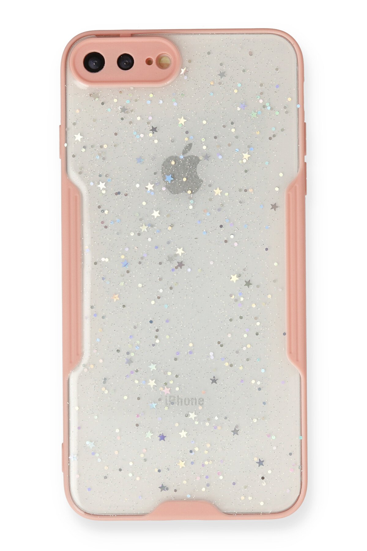 Newface iPhone 8 Plus Kılıf Lansman Legant Silikon - Fuşya