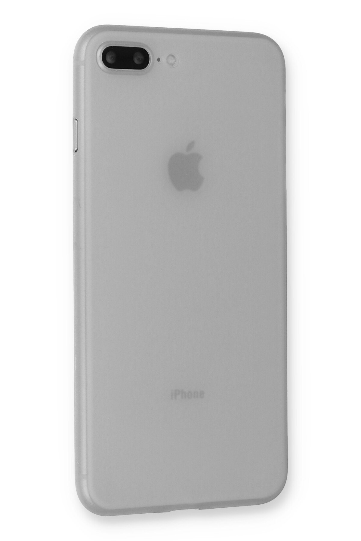 Newface iPhone 8 Plus 3D Antistatik Cam Ekran Koruyucu - Beyaz