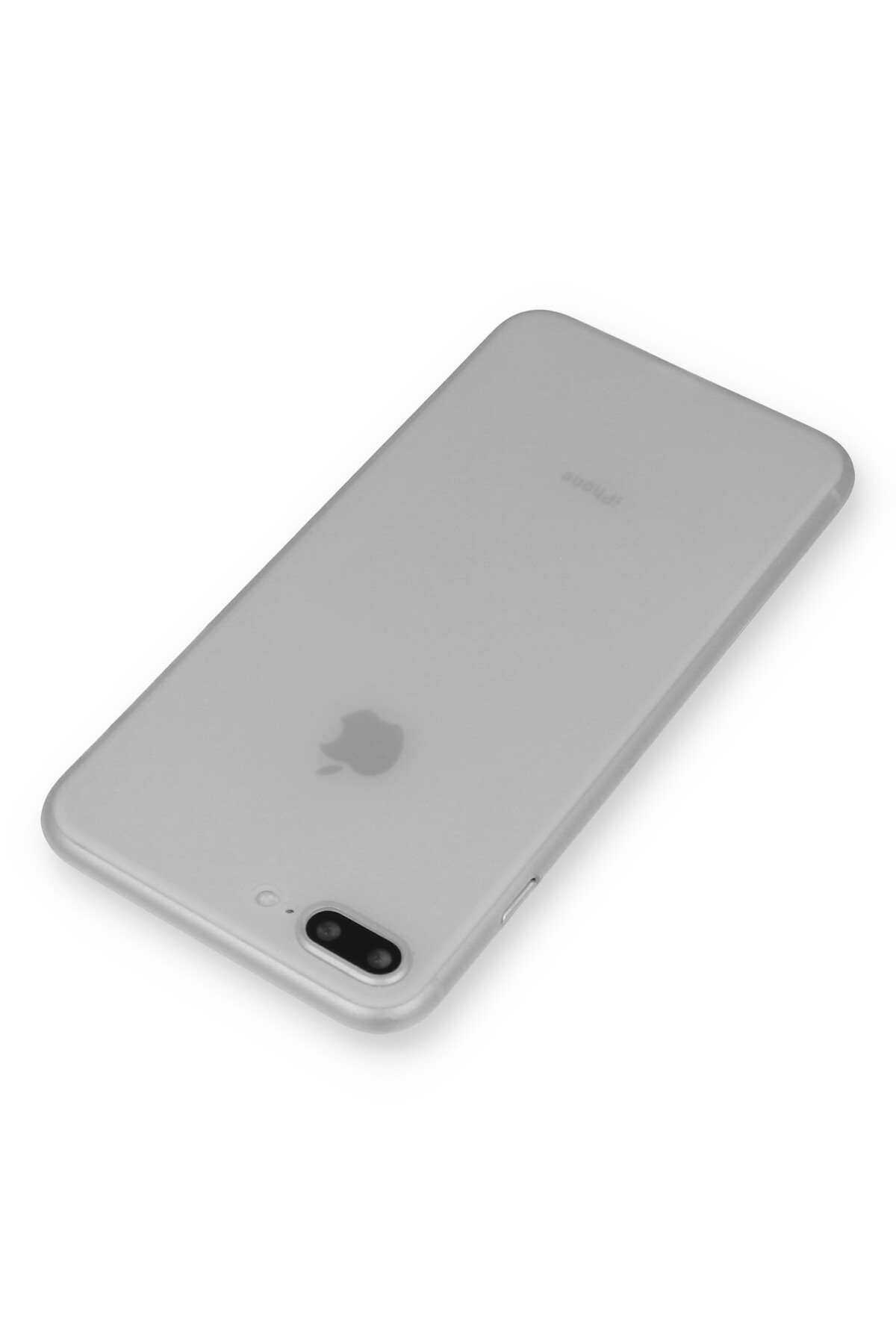Newface iPhone 8 Plus 3D Antistatik Cam Ekran Koruyucu - Beyaz