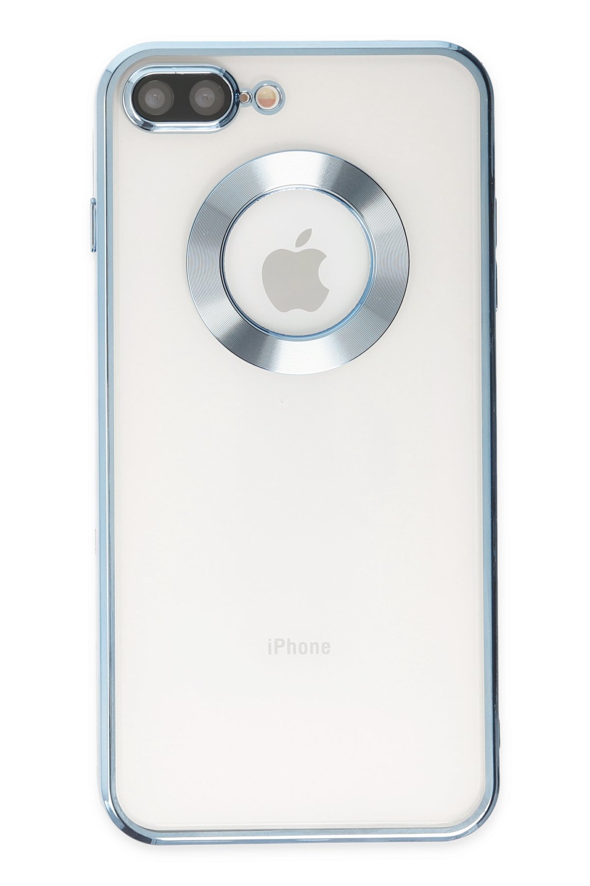 Newface iPhone 8 Plus Kılıf PP Ultra İnce Kapak - Sarı