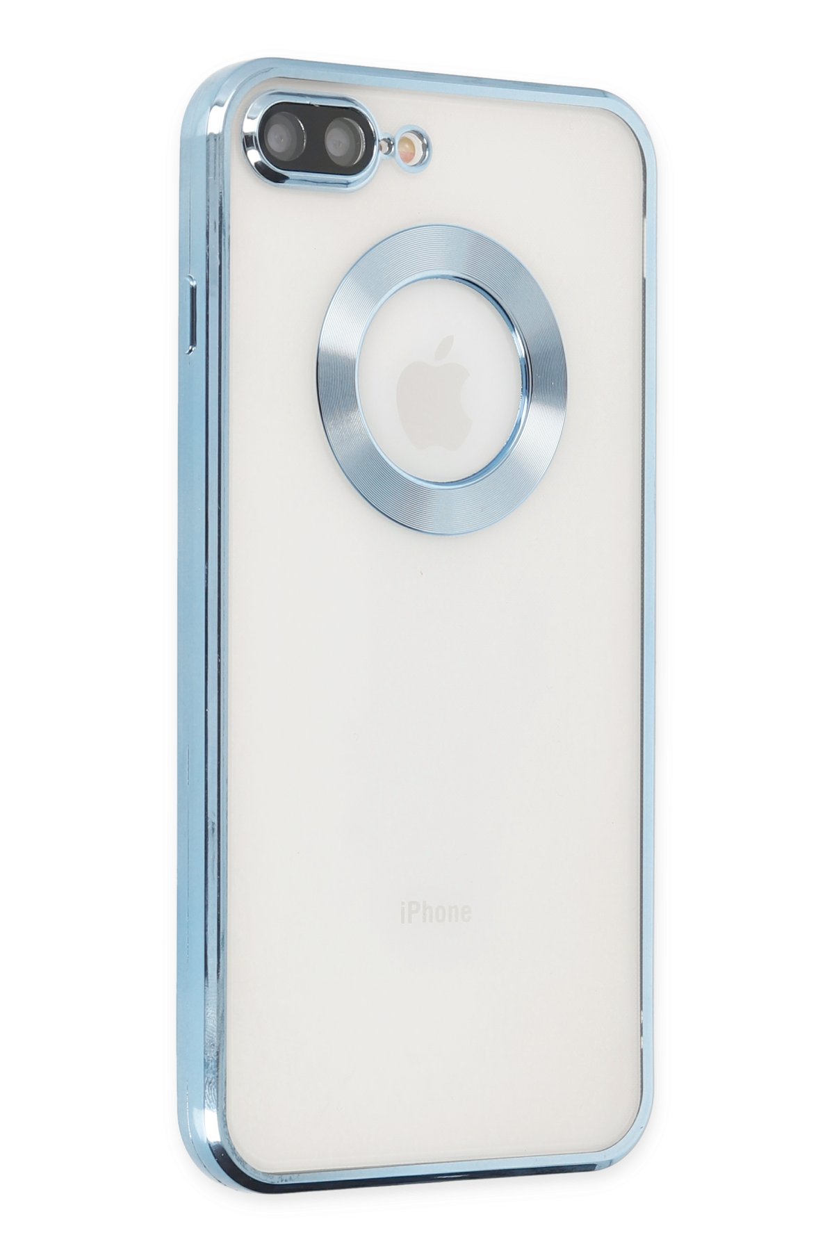 Newface iPhone 8 Plus Kılıf PP Ultra İnce Kapak - Sarı