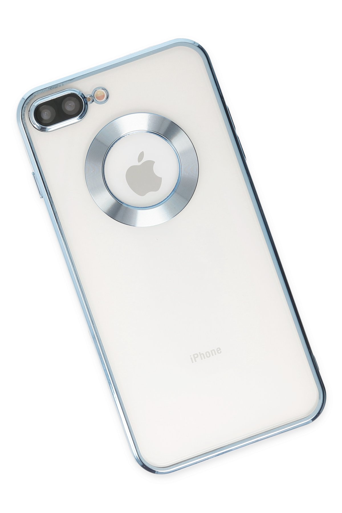 Newface iPhone 8 Plus Kılıf PP Ultra İnce Kapak - Sarı