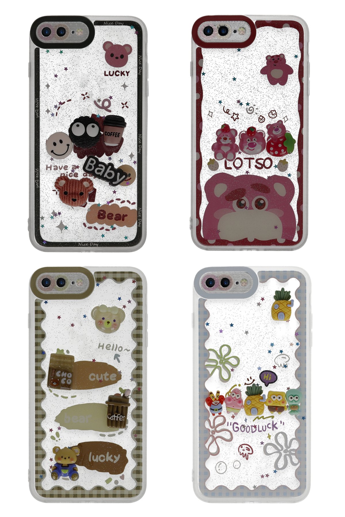 Newface iPhone 8 Plus 3D Antistatik Hayalet Cam Ekran Koruyucu - Beyaz