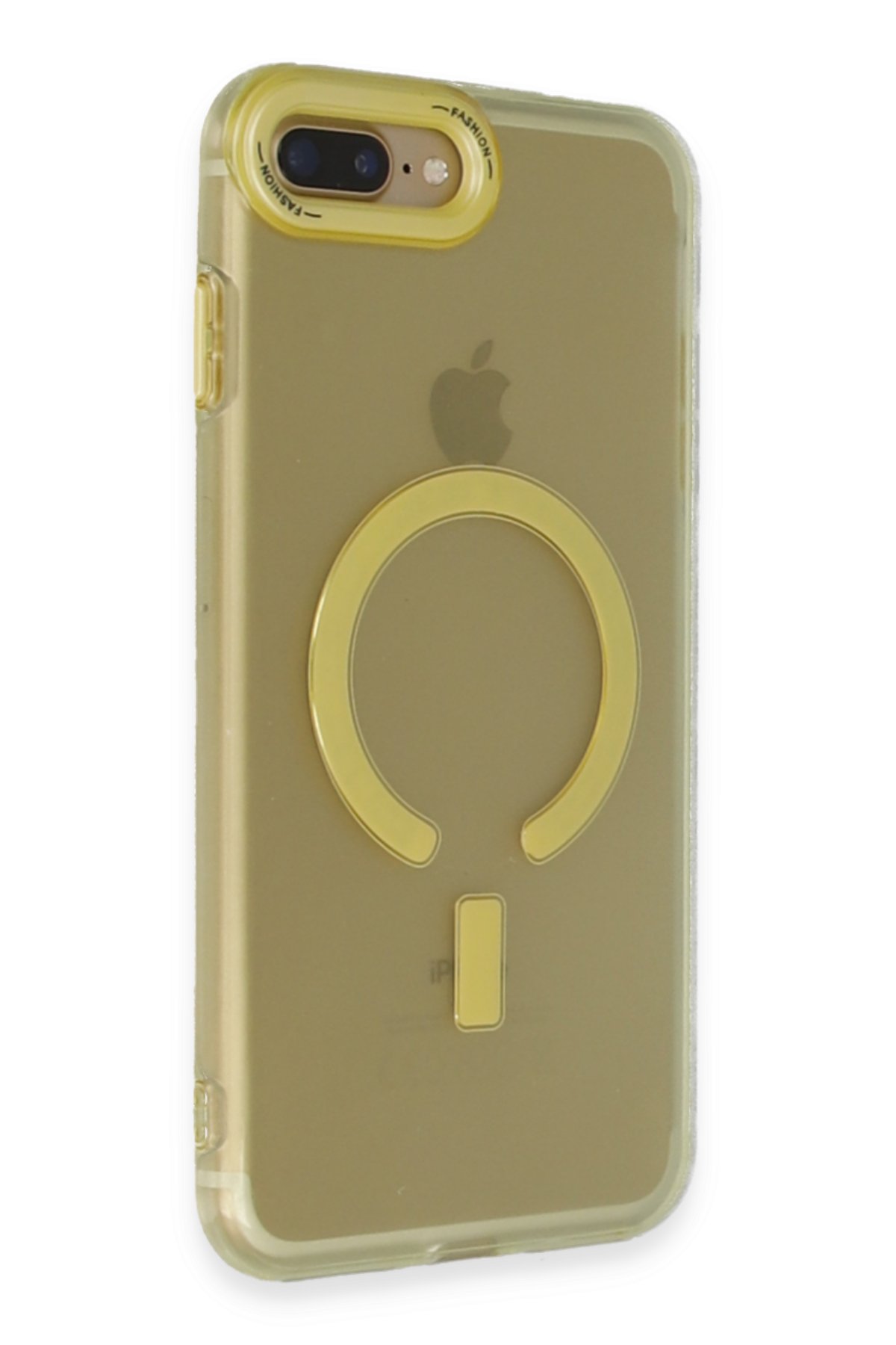 Newface iPhone 8 Plus Kılıf Kelvin Kartvizitli Silikon - Bordo
