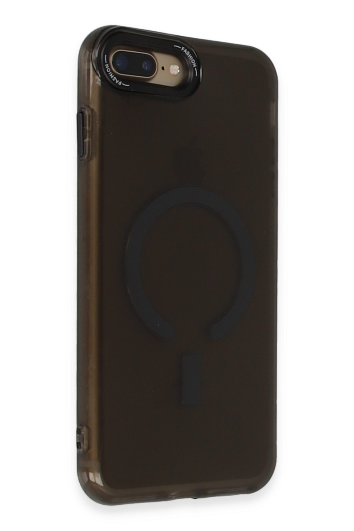 Newface iPhone 8 Plus Kılıf Nano içi Kadife Silikon - Lacivert