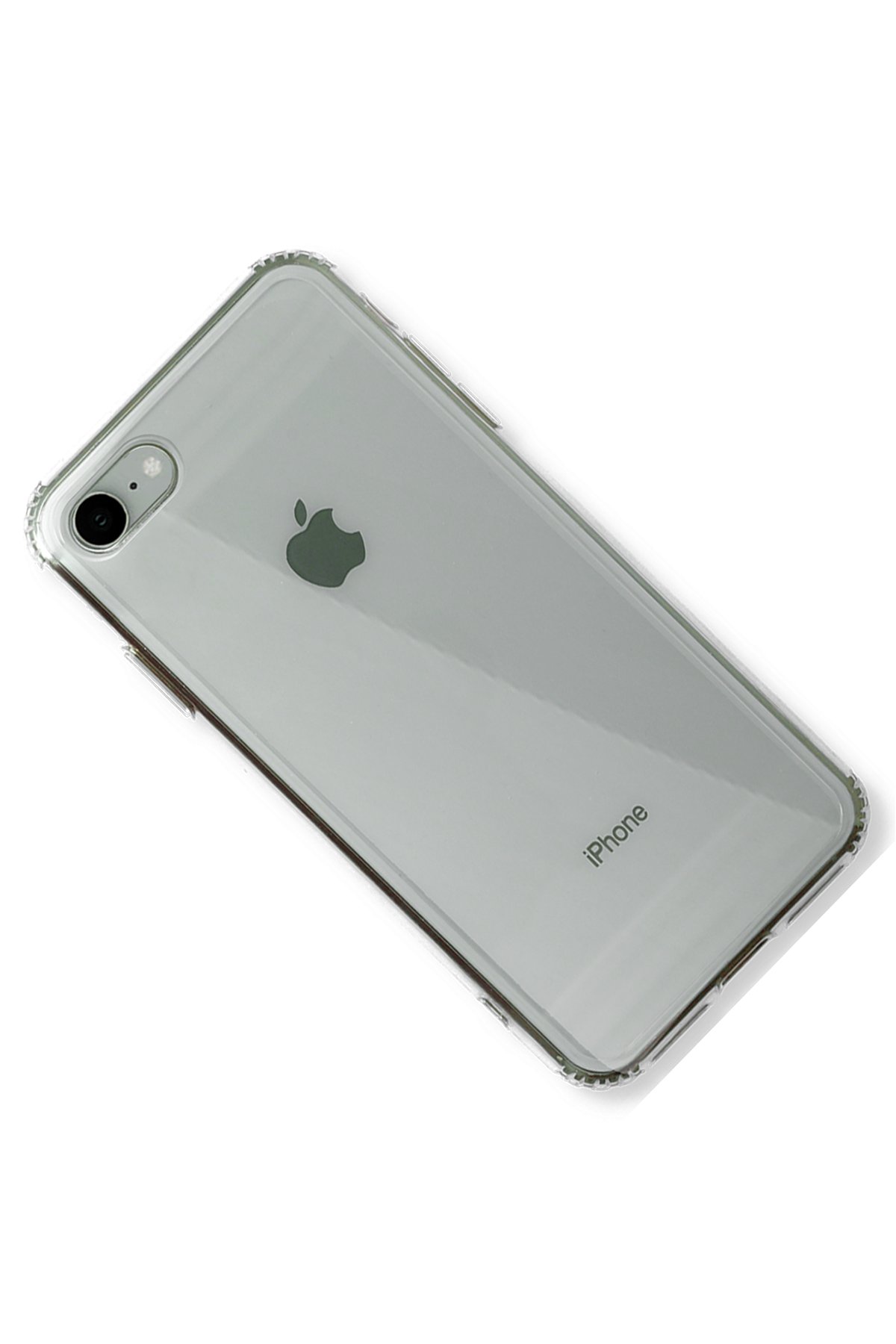 Newface iPhone SE 2020 Kılıf Coco Deri Silikon Kapak - Gold