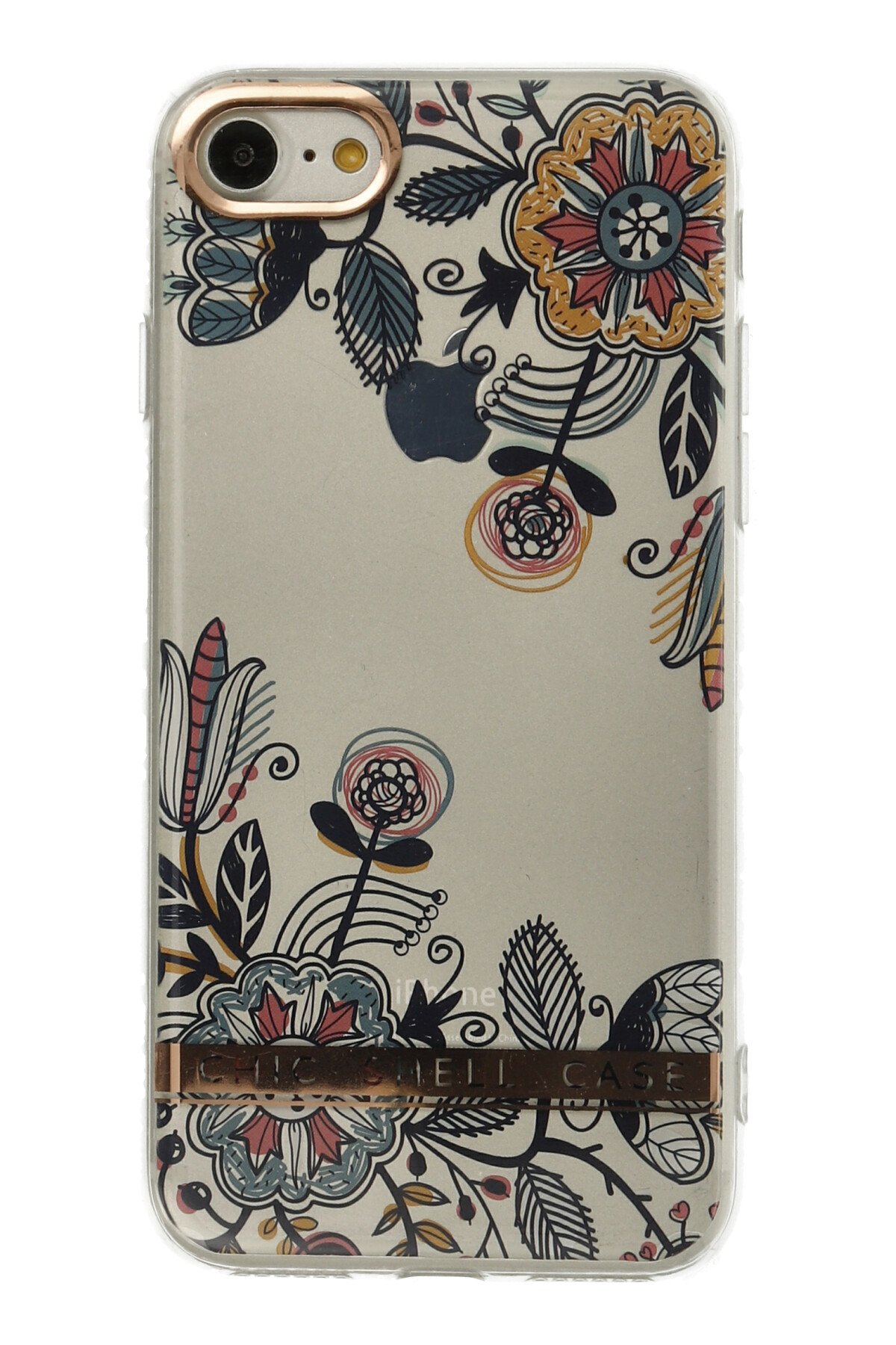 Newface iPhone SE 2020 Kılıf Coco Deri Silikon Kapak - Siyah