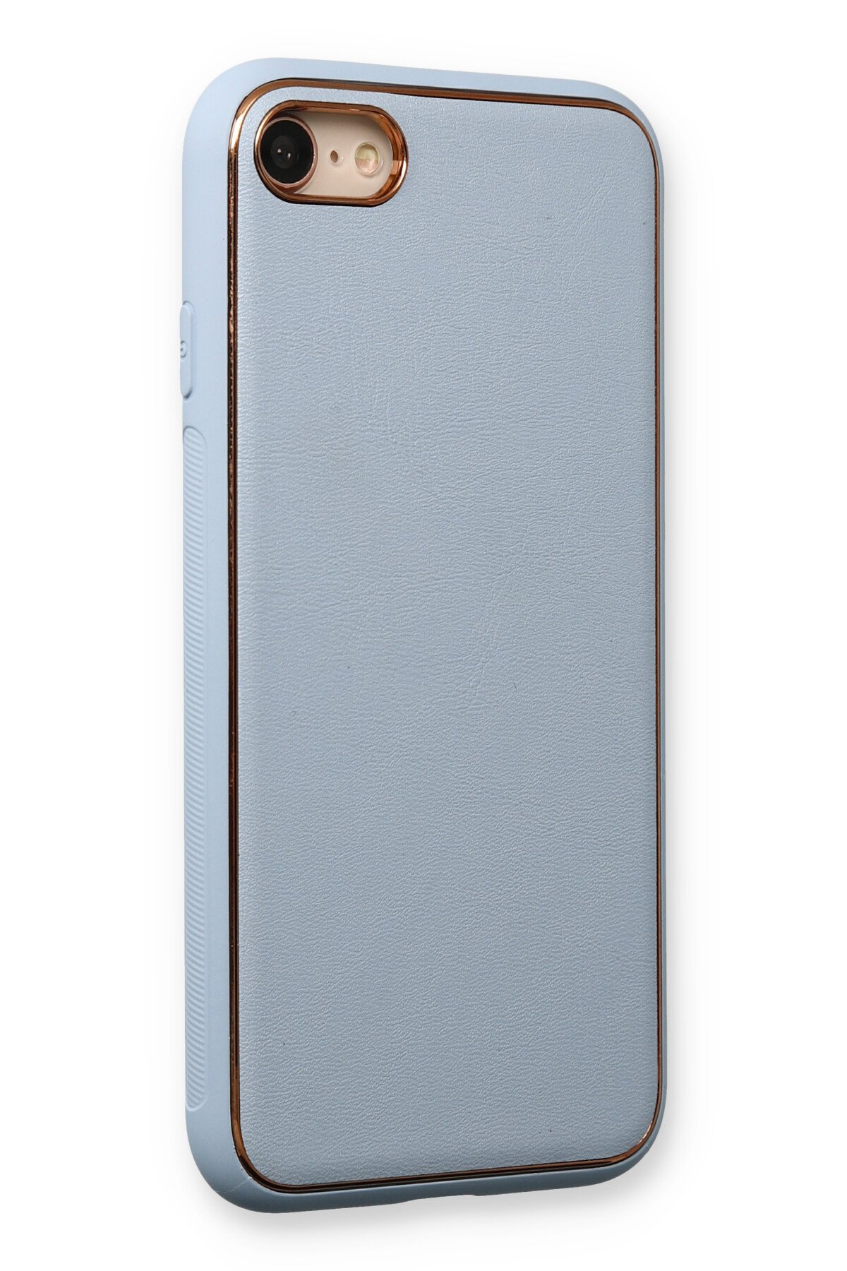 Newface iPhone SE 2020 Kılıf Coco Karbon Silikon - Mavi
