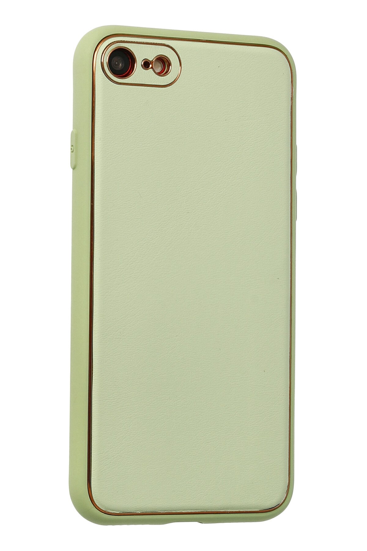 Newface iPhone SE 2020 Kılıf Lansman Glass Kapak - Mavi