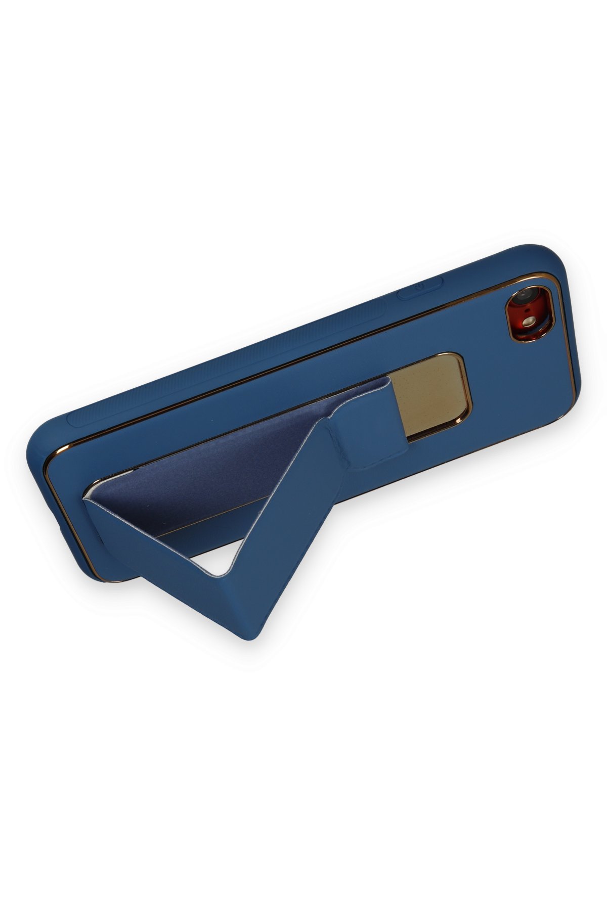 Newface iPhone SE 2020 Kılıf Kelvin Kartvizitli Silikon - Bordo