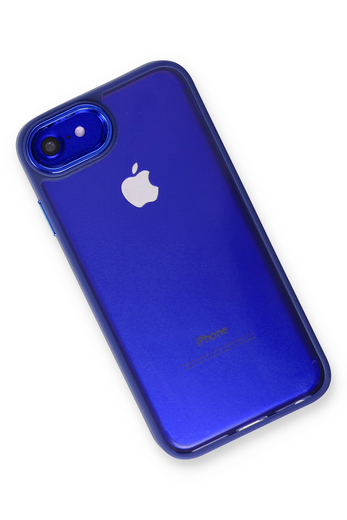 Newface iPhone SE 2020 Kılıf Zuma Kartvizitli Yüzüklü Silikon - Lila