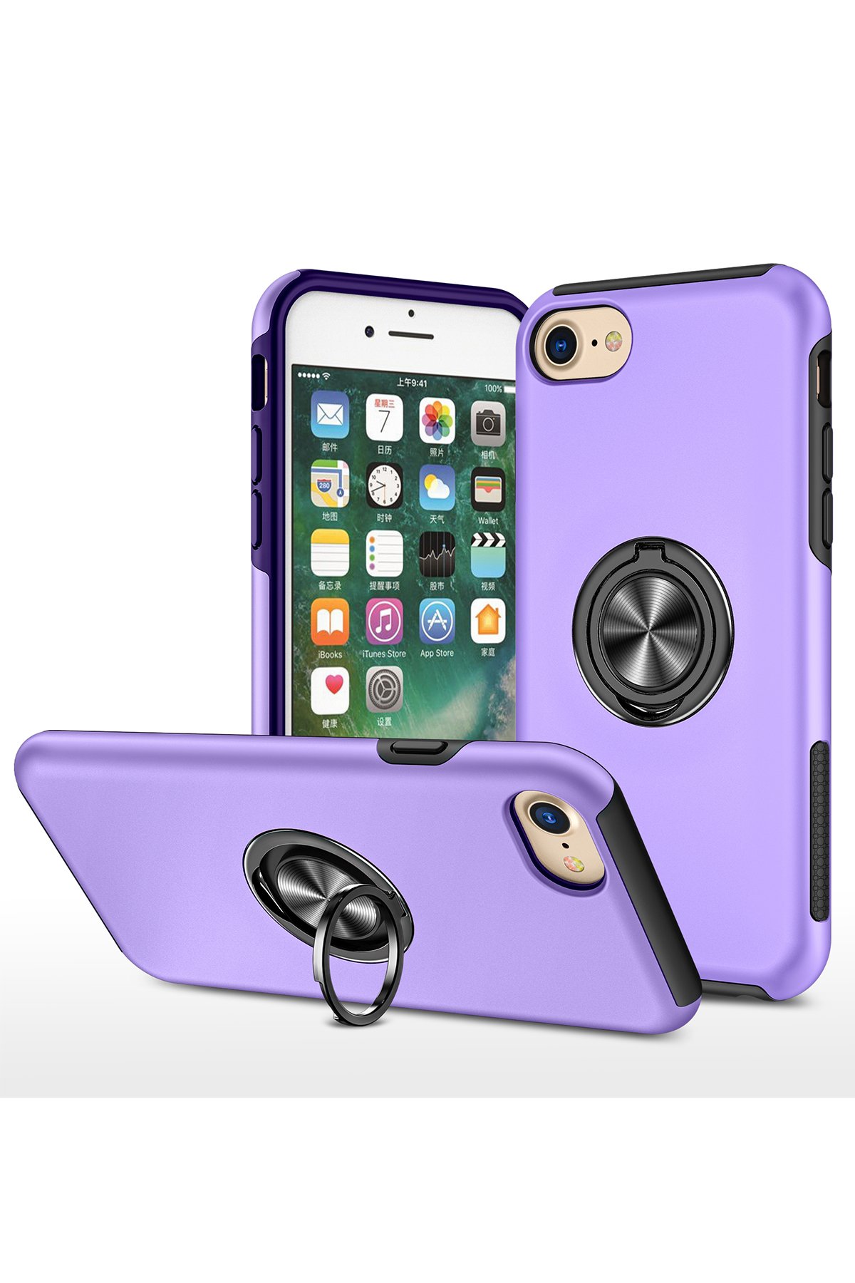 Newface iPhone SE 2020 Kılıf Liva Lens Silikon - Siyah