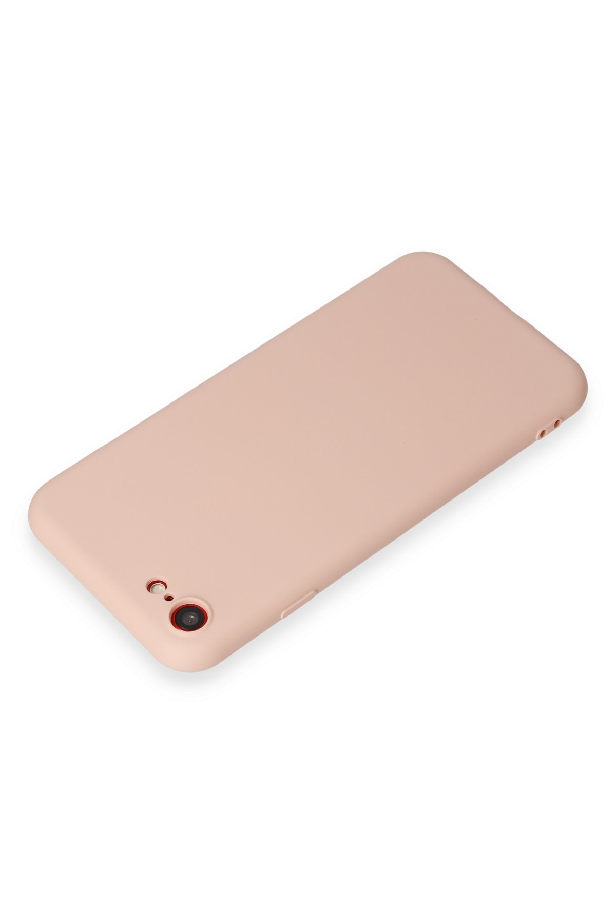 Newface iPhone SE 2020 Kılıf Lansman Glass Kapak - Pembe