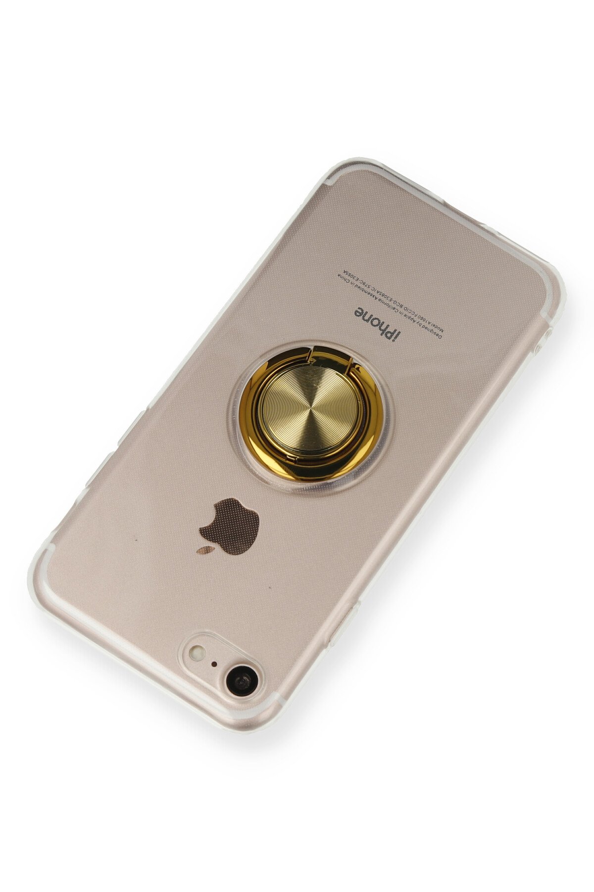 Newface iPhone SE 2020 Kılıf Coco Deri Standlı Kapak - Sarı