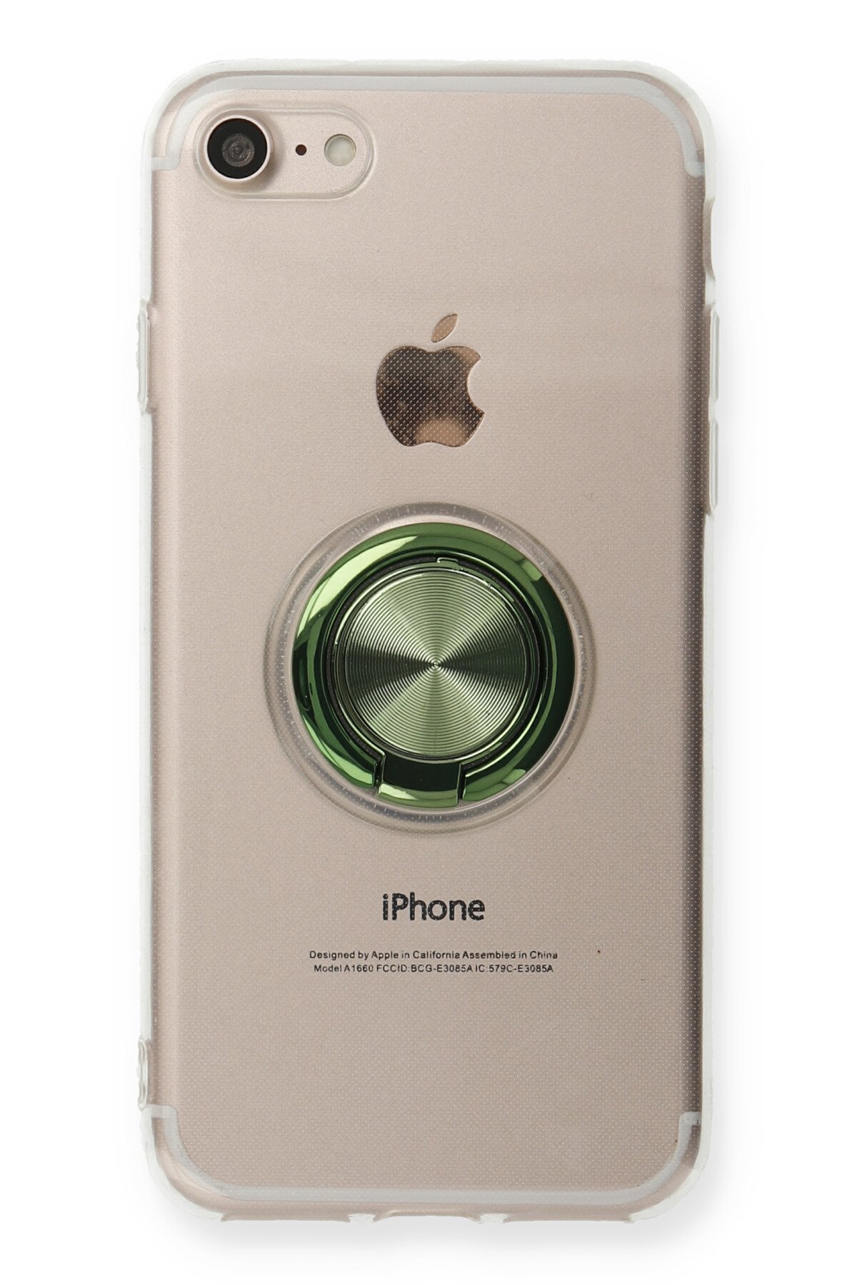 Newface iPhone SE 2020 Kılıf Montreal Silikon Kapak - Yeşil