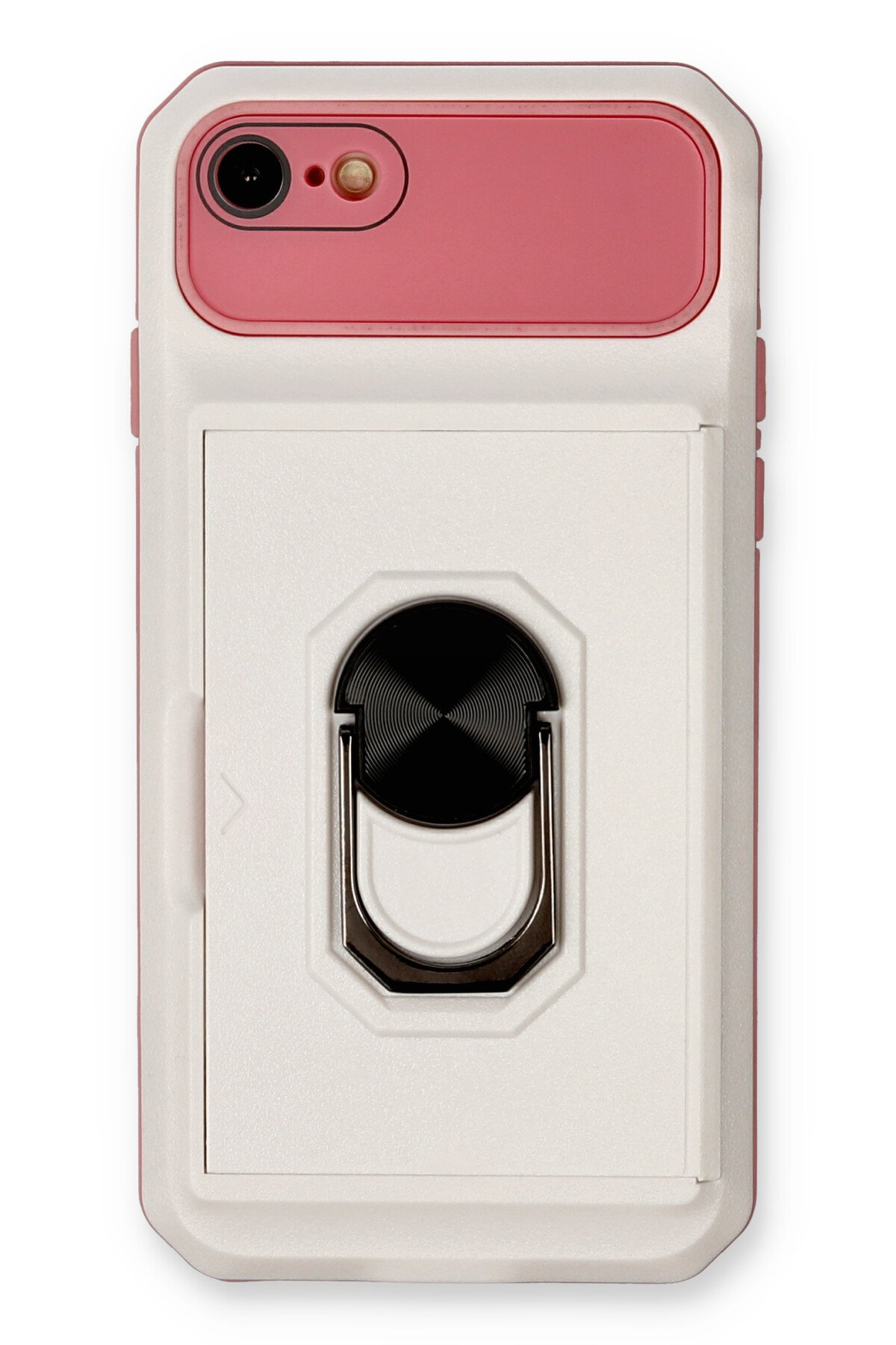 Newface iPhone SE 2020 Kılıf Trend S Plus Kapaklı Kılıf - Kırmızı