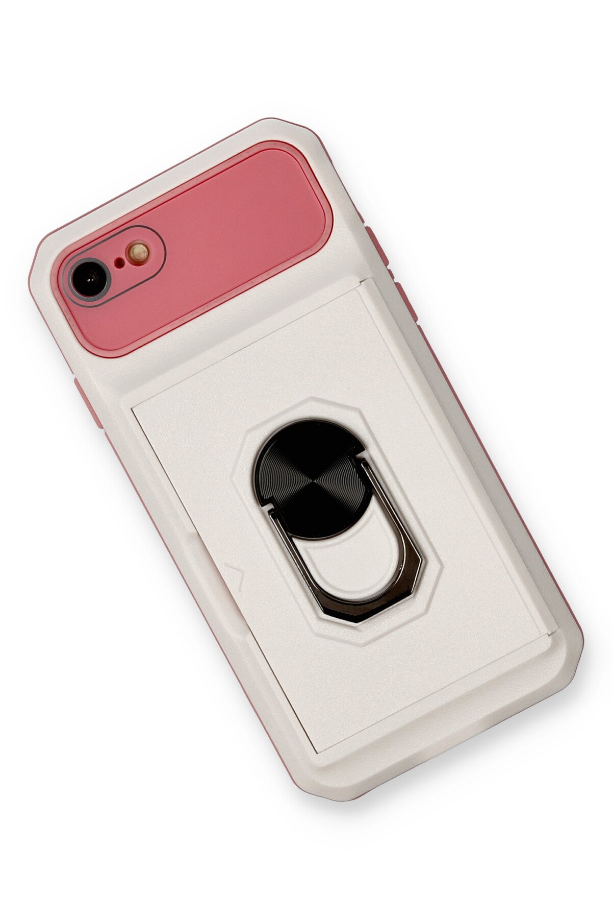 Newface iPhone SE 2020 Kılıf Coco Karbon Silikon - Siyah