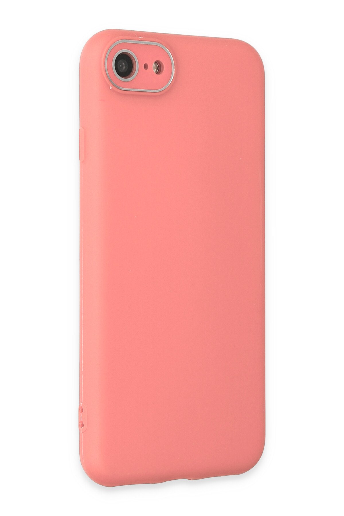 Newface iPhone SE 2020 Kılıf Volet Silikon - Açık Yeşil