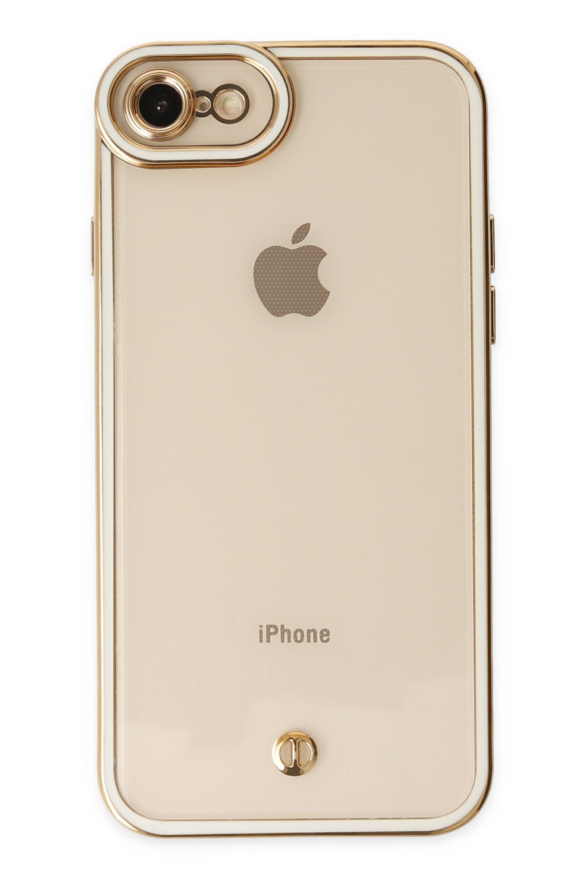 Newface iPhone SE 2020 Kılıf Color Lens Silikon - Yeşil