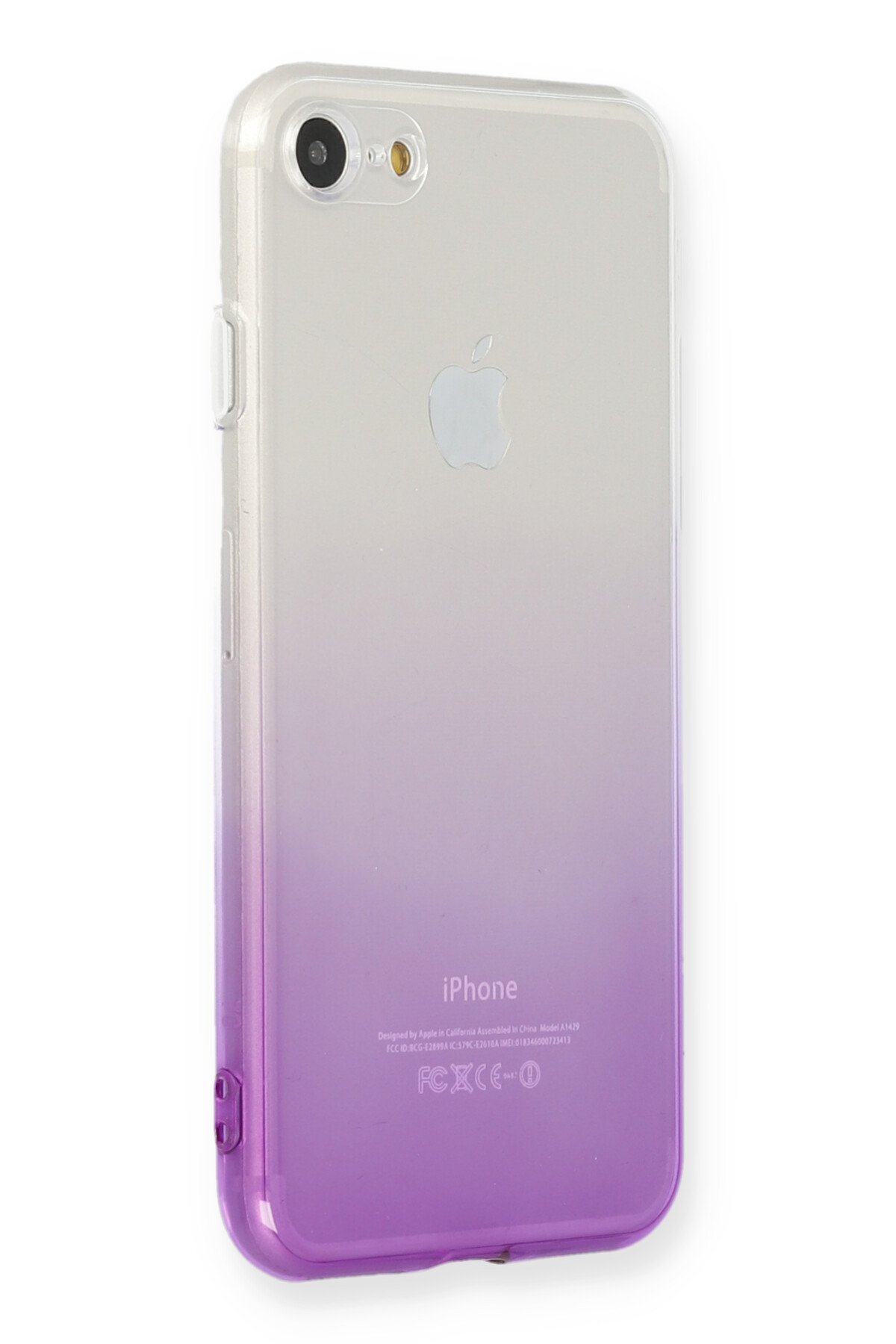 Newface iPhone 7 Kılıf First Silikon - Parlak Turuncu