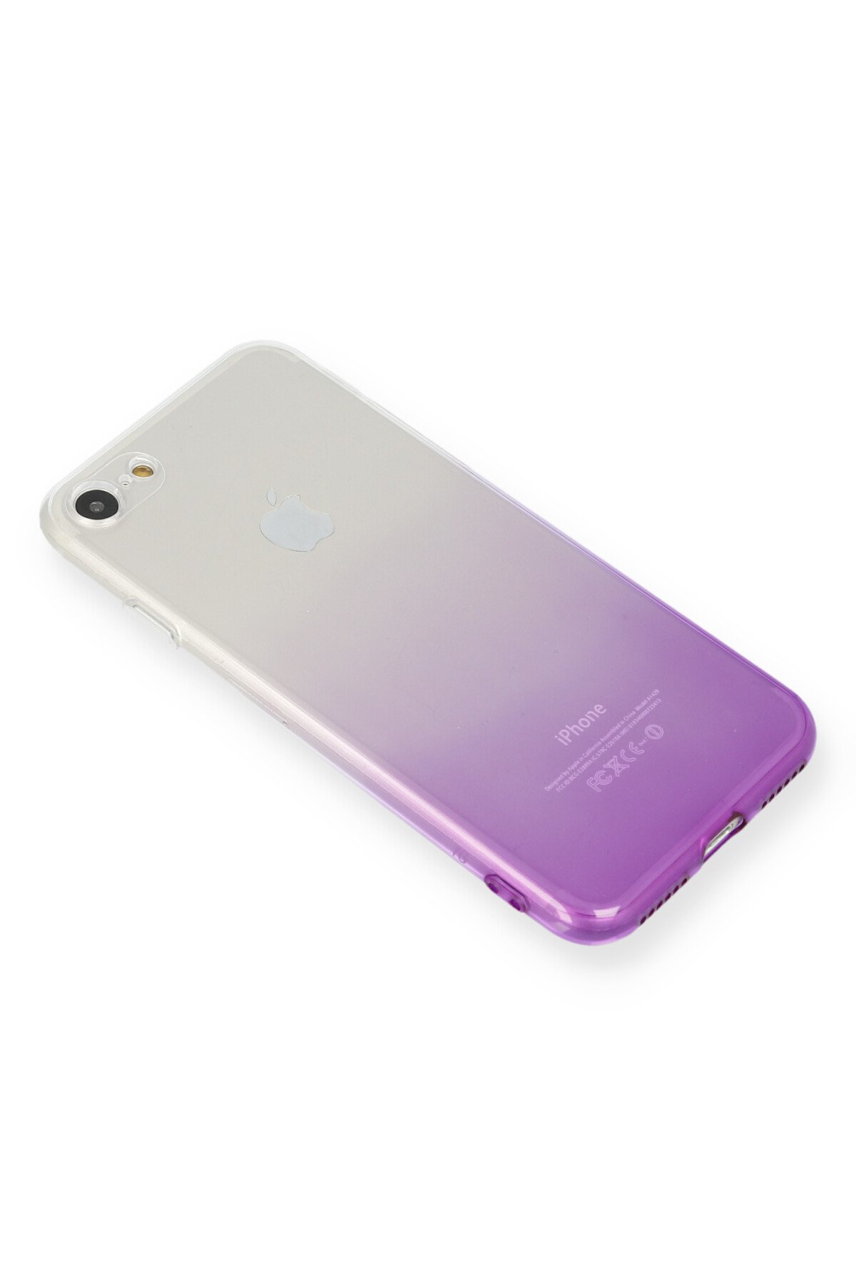 Newface iPhone 7 Kılıf First Silikon - Parlak Turuncu