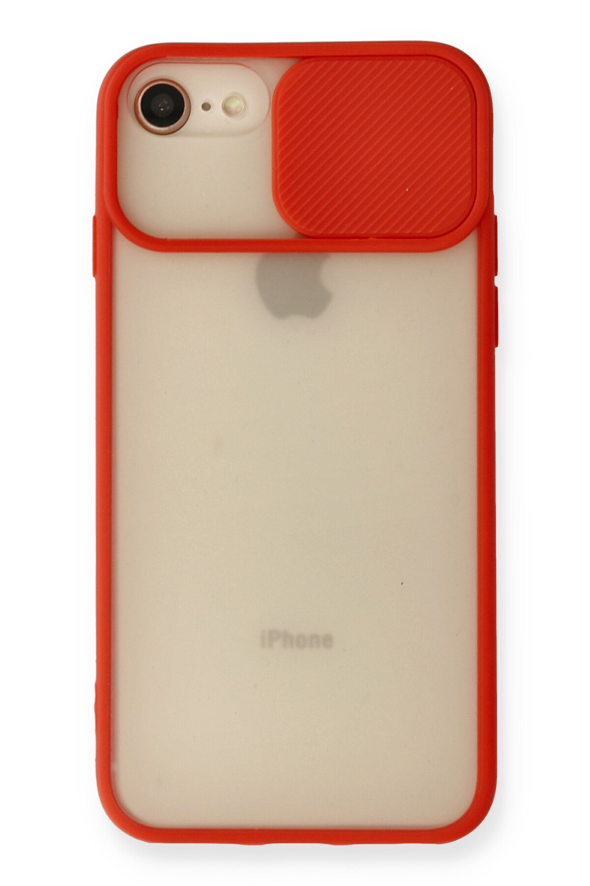 Newface iPhone SE 2020 Kılıf Nano içi Kadife Silikon - Mavi