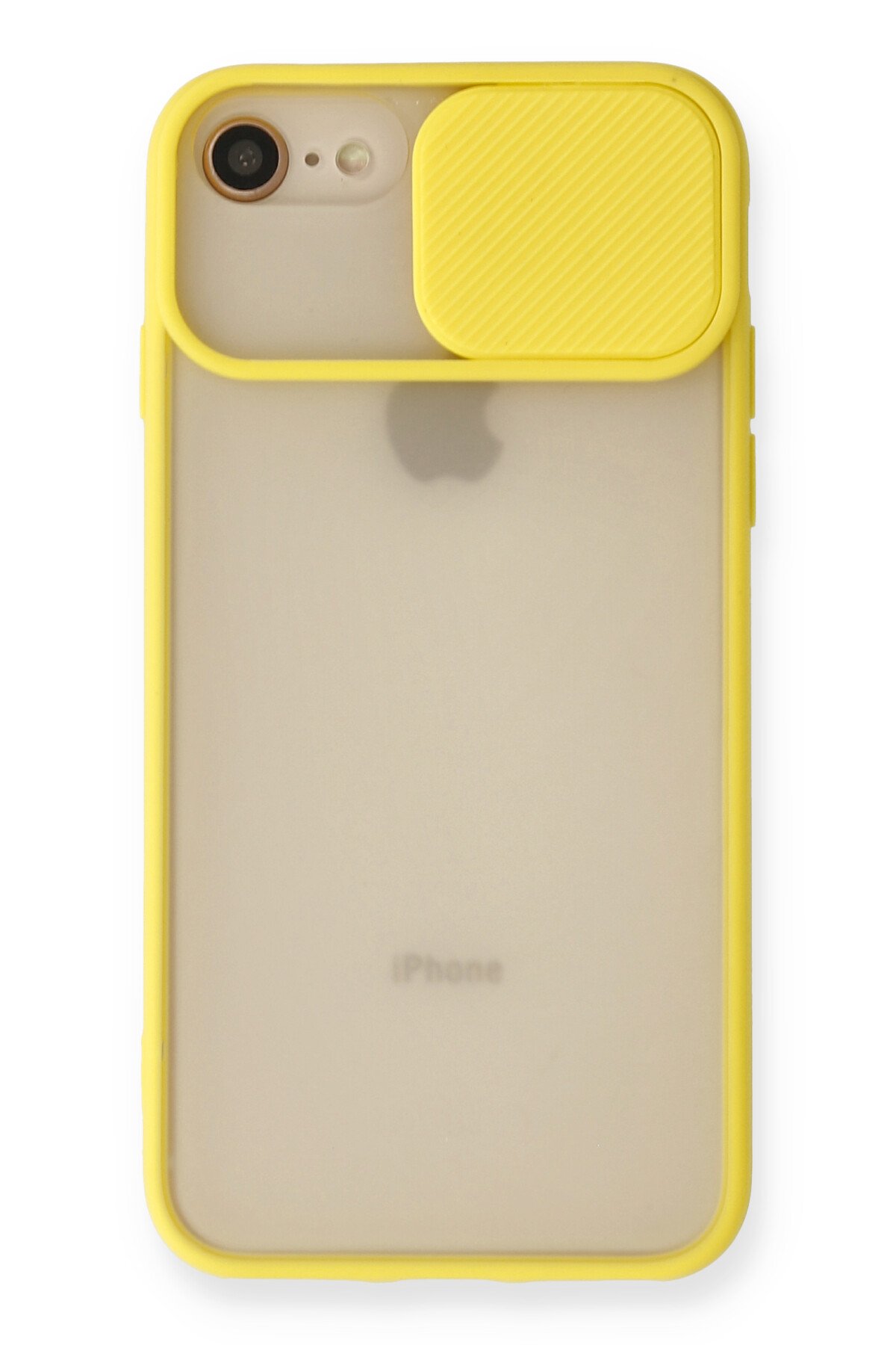 Newface iPhone SE 2020 Kılıf Zegna Yüzüklü Silikon Kapak - Rose