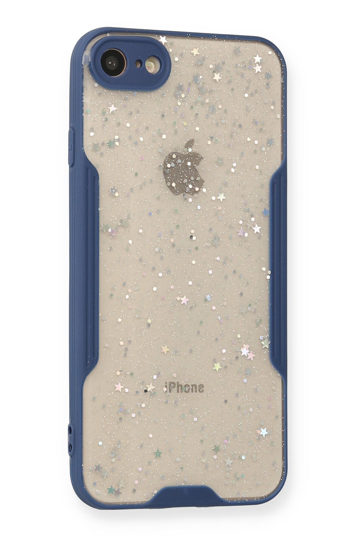 Newface iPhone SE 2020 Kılıf Coco Deri Silikon Kapak - Sarı